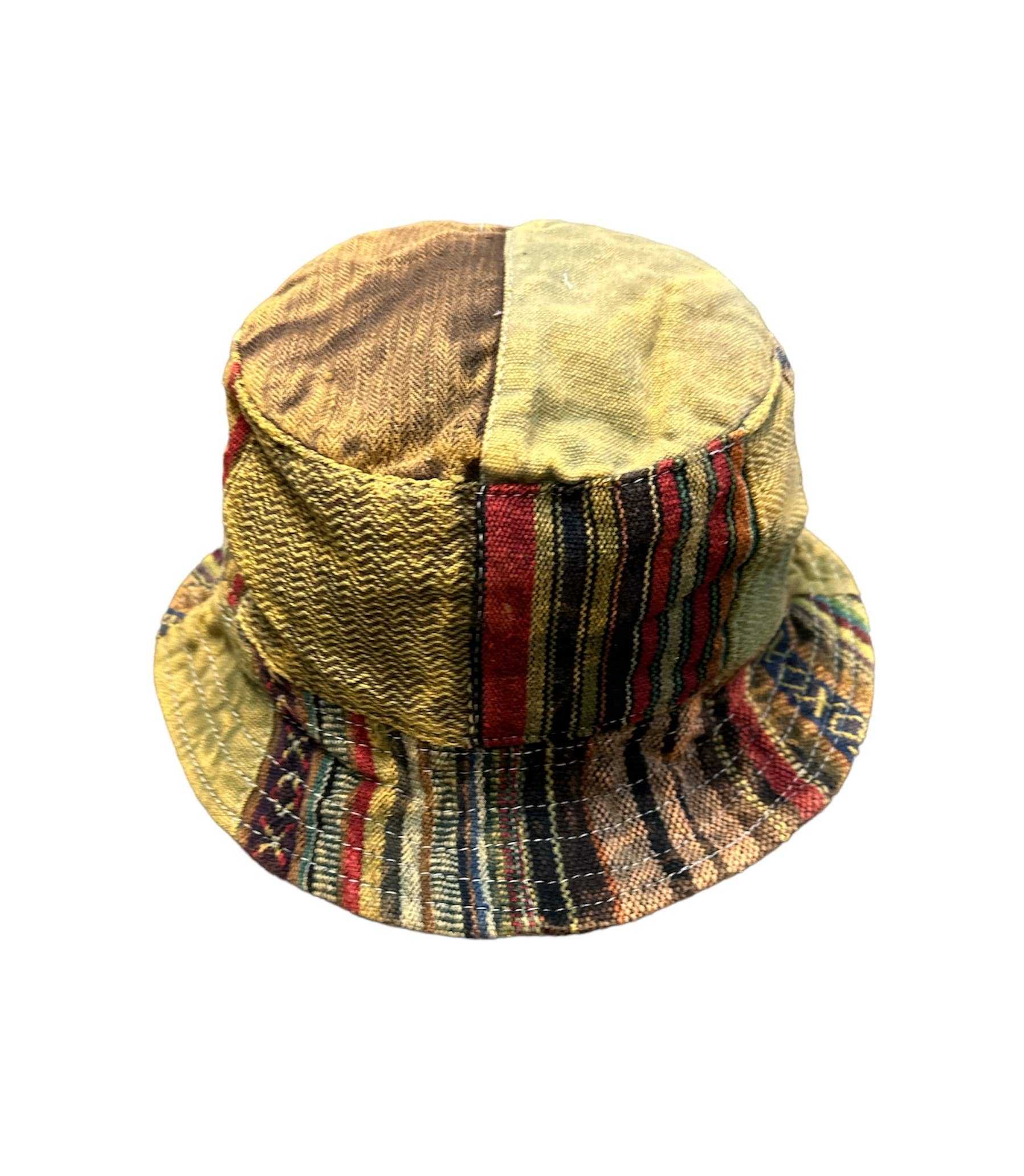 Patchwork Sun Hat (Cotton & Hemp)