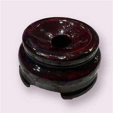 1.5" Sphere Stand Wooden - Sacred Crystals Healer's Toolbox