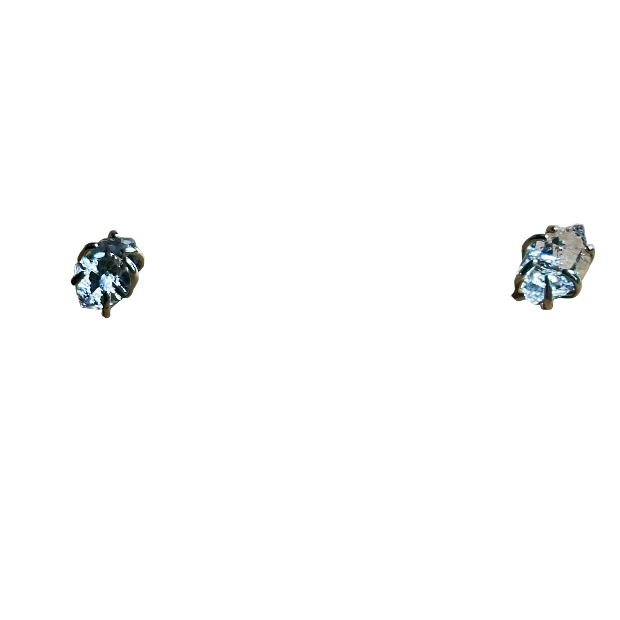 Herkimer Post Bertoni Earrings - Sterling Silver