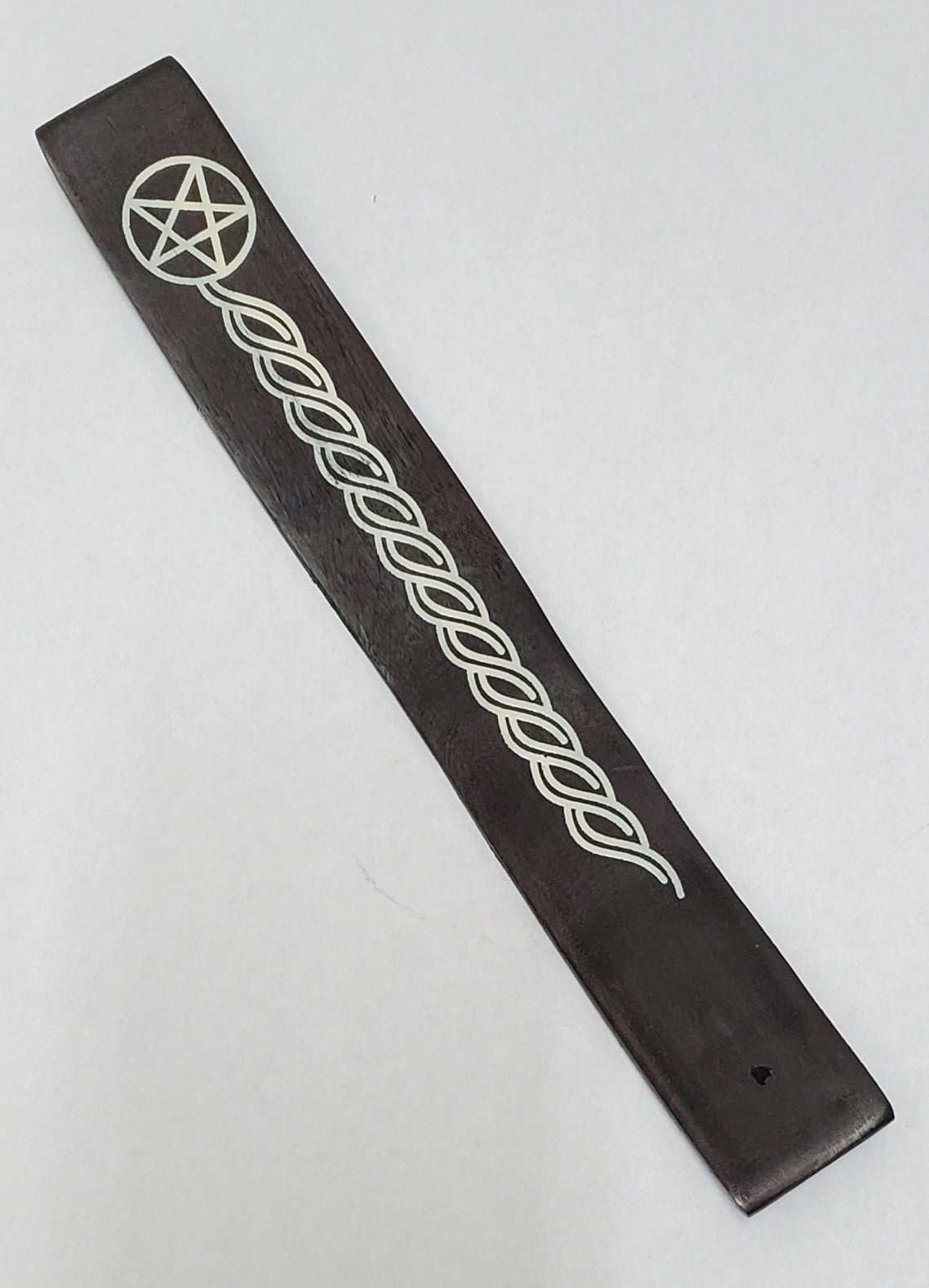 Black Pentacle Incense Burner - 10" Stick
