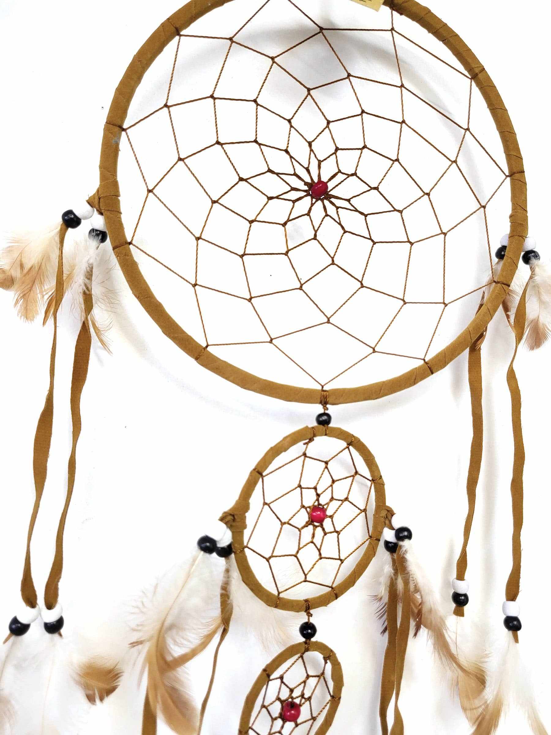 Three Circles Brown Traditional Dreamcatcher