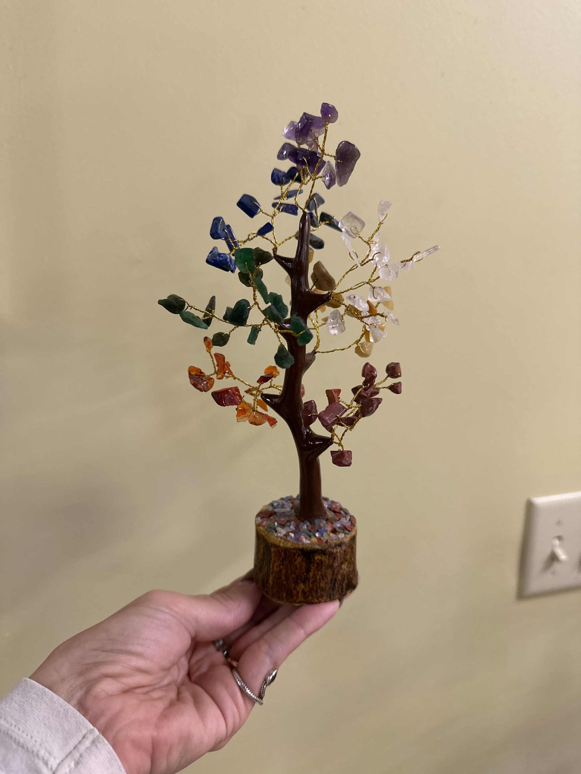 7 Chakra Crystal Gem Tree