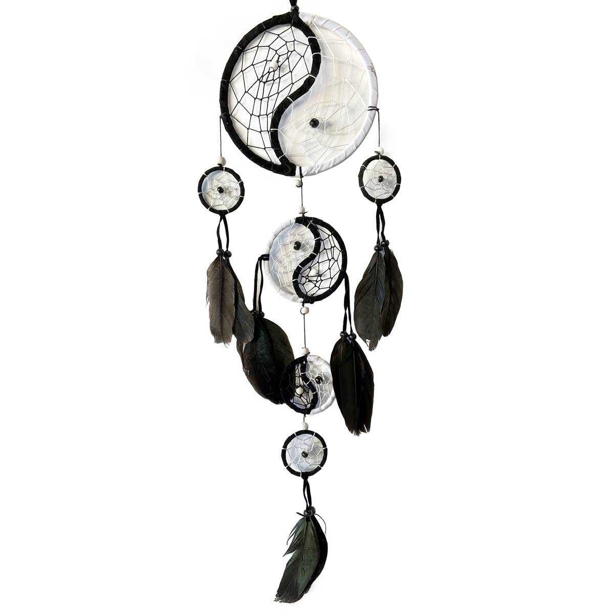 Four Ying Yang Dreamcatcher