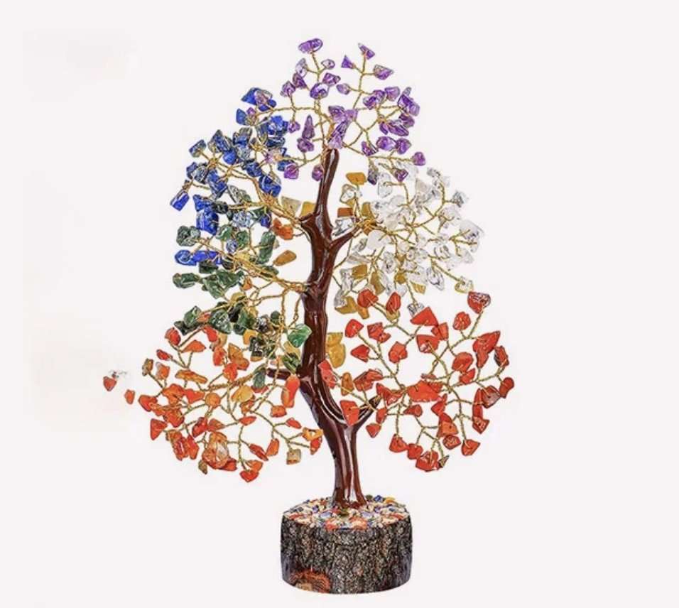 7 Chakra Crystal Tree - Sacred Crystals Tree