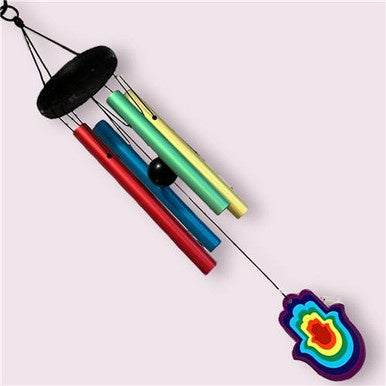 7 Chakra Rainbow Wind Chime - Sacred Crystals Home Decor