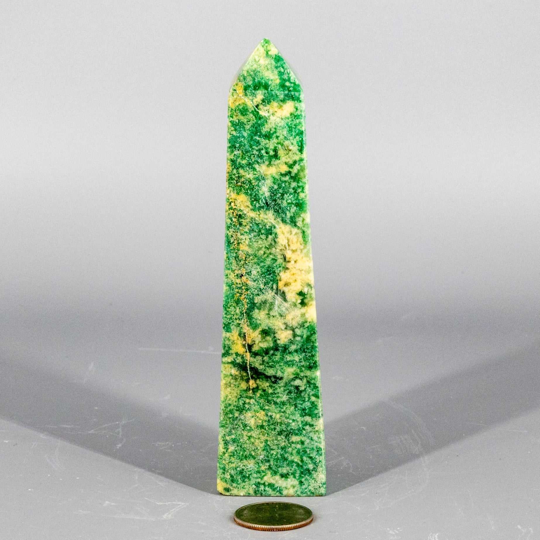 Aventurine Tall Quartz Obelisk Tower