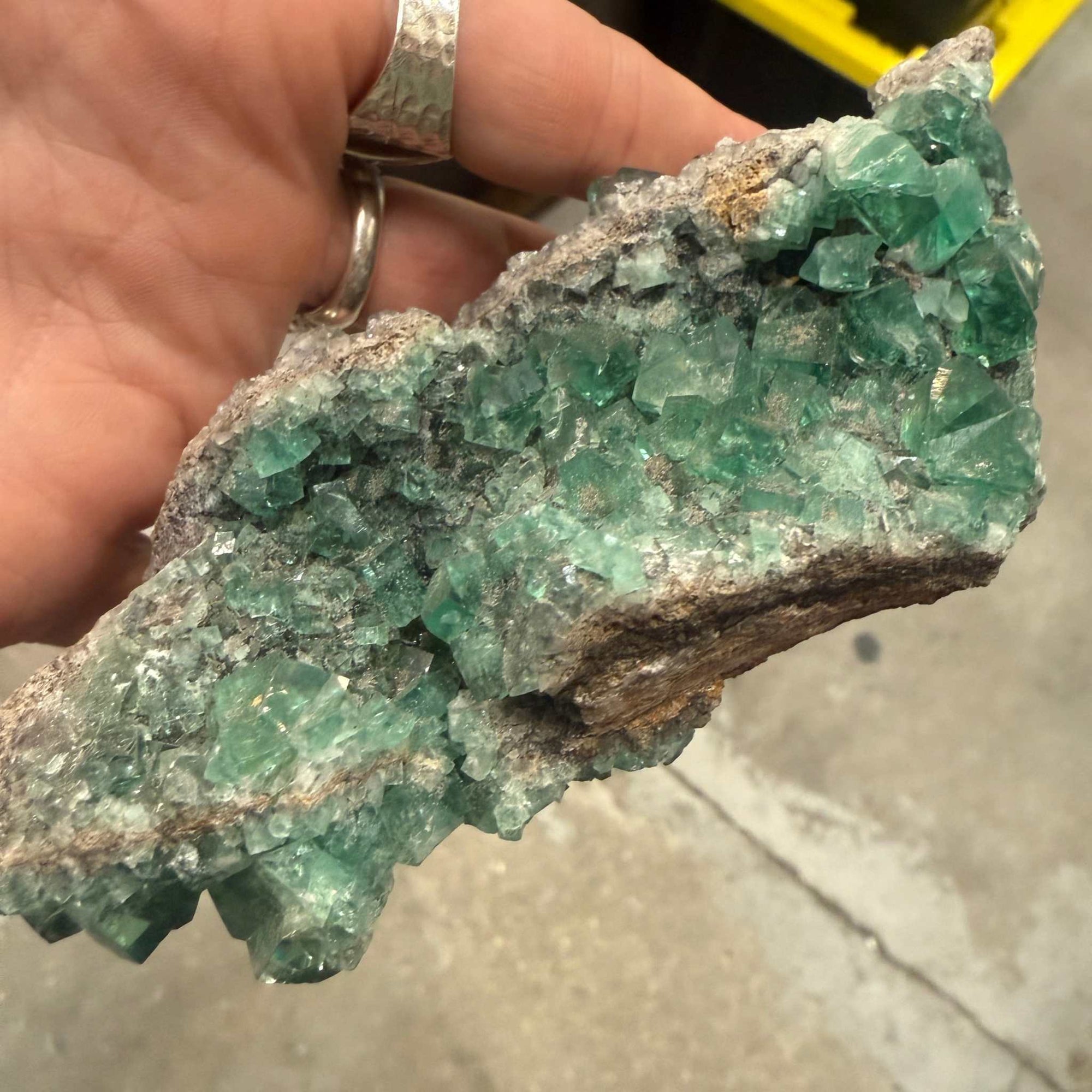 Green Fluorite Specimen (River of Intuition)
