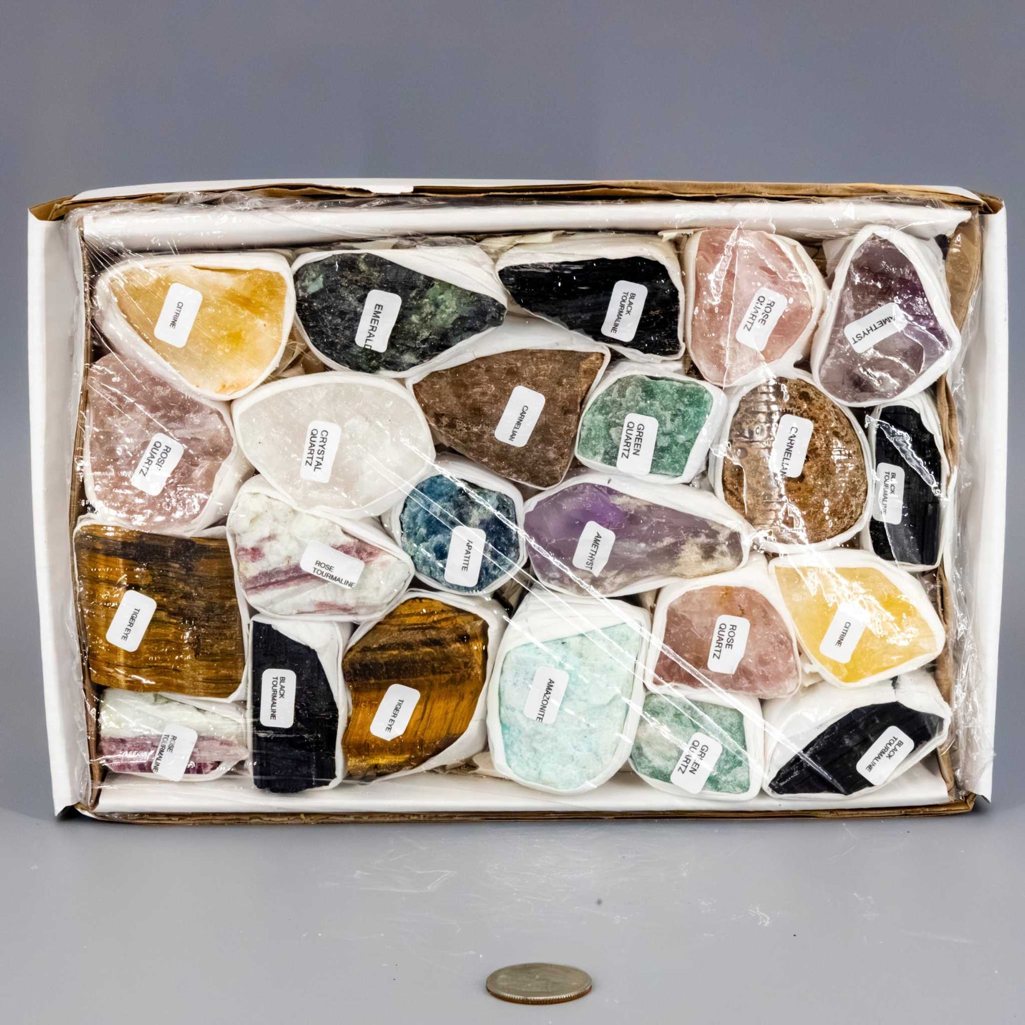"Box-O-Rocks" 20+ Pieces Assorted Set