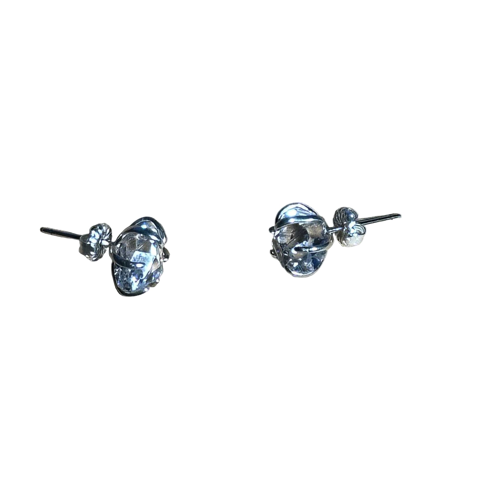 Herkimer Post Bertoni Earrings - Sterling Silver