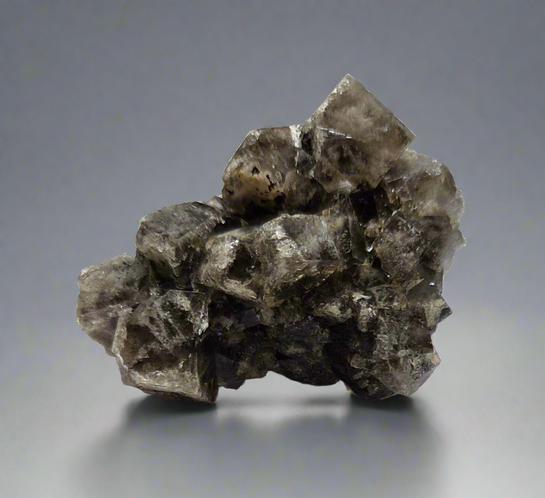 Silver Fluorite Cluster Specimen (The Sable Sanctum)