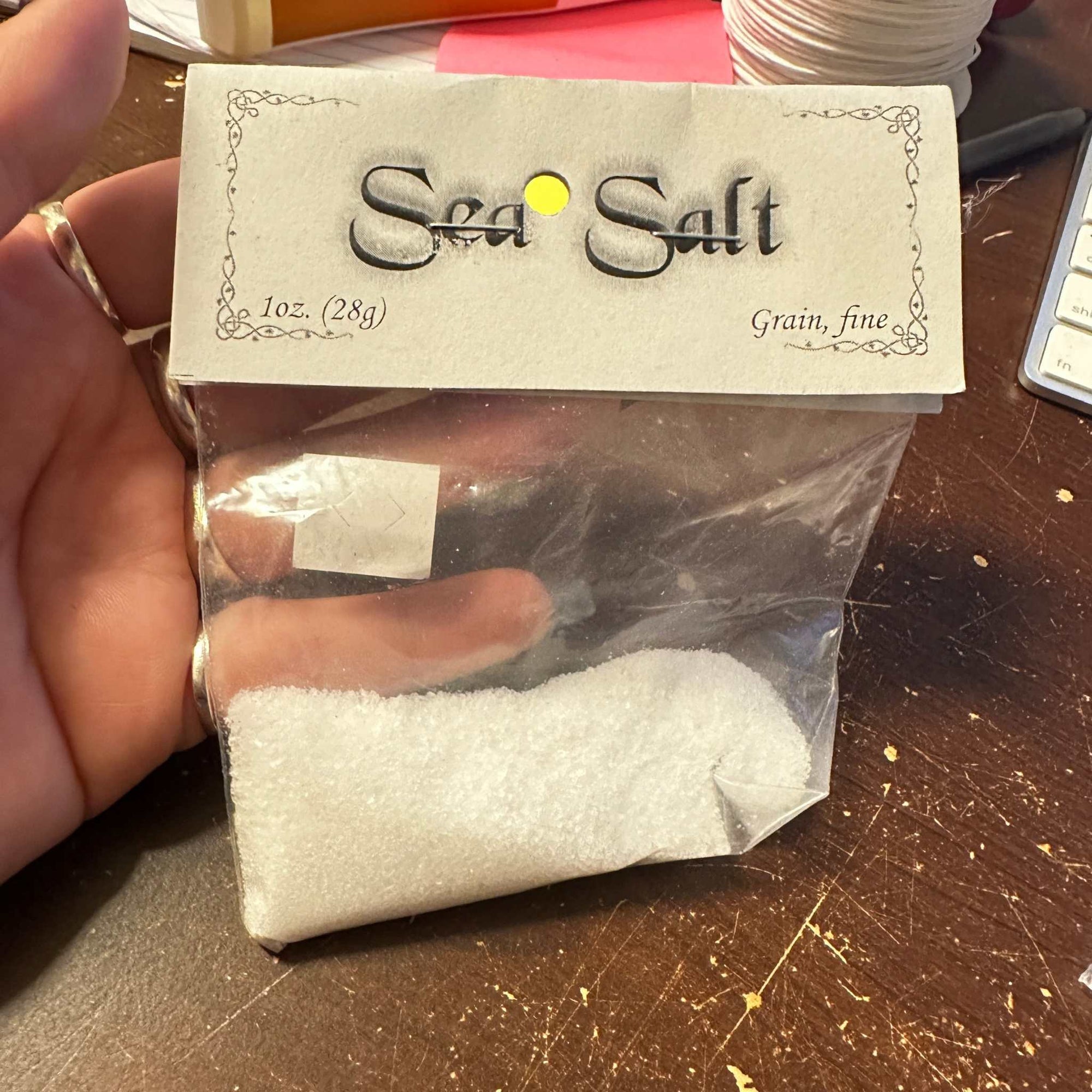 Sea Salt Coarse Grain 1oz