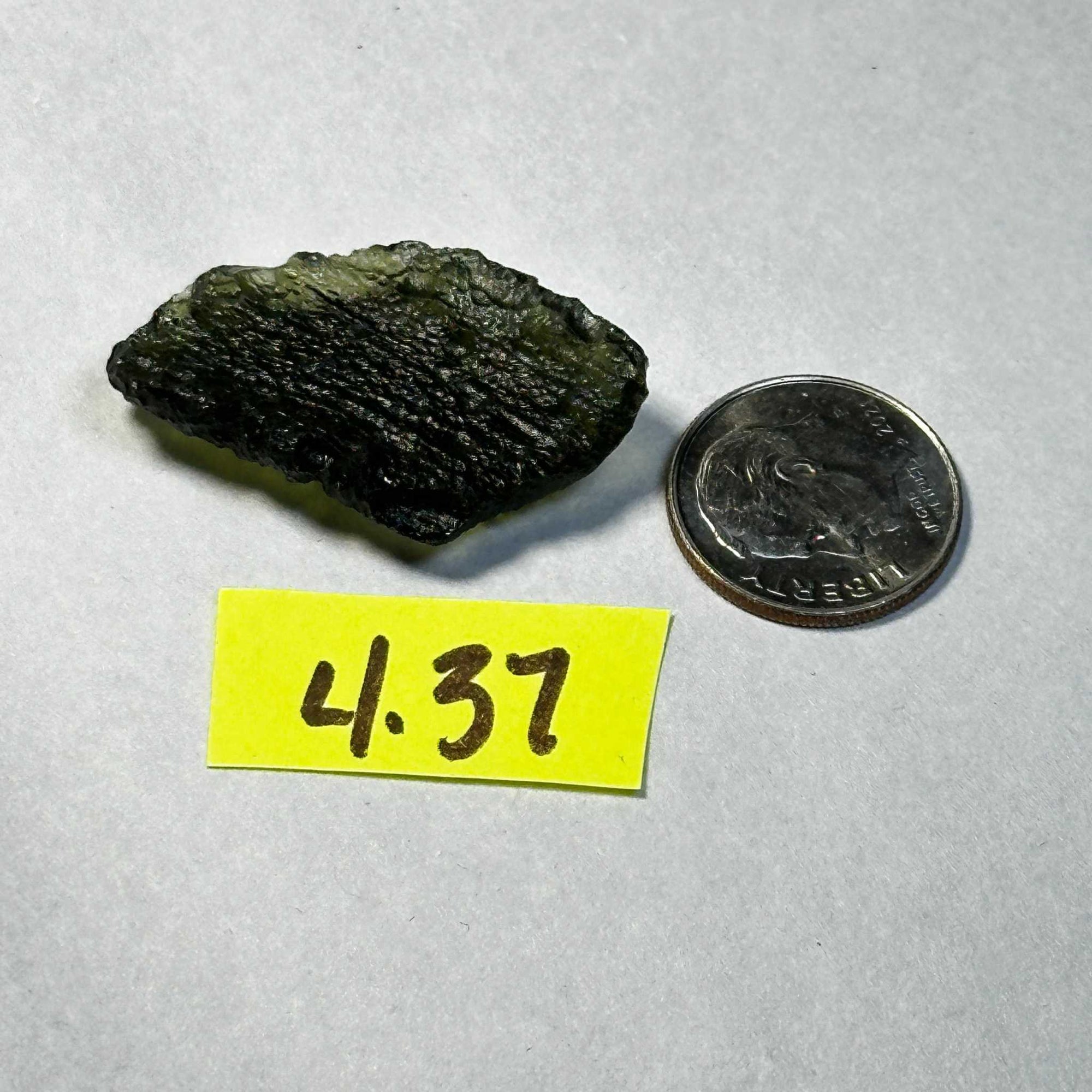 Moldavite 4.37 grams