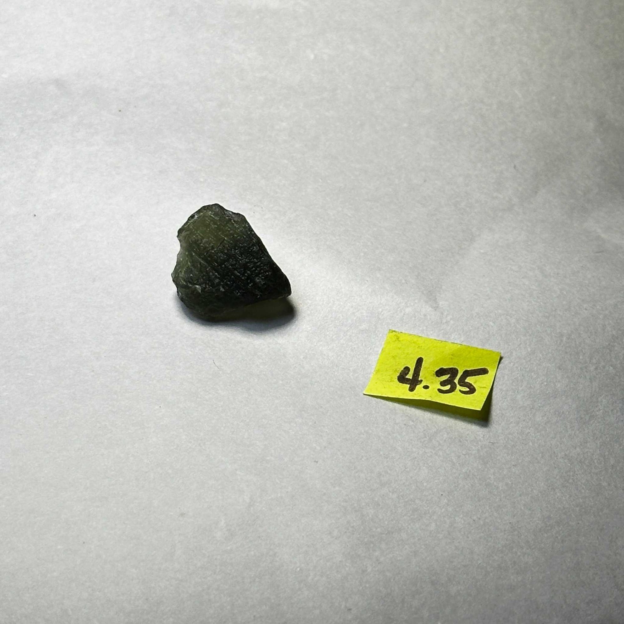 Moldavite 4.35 grams