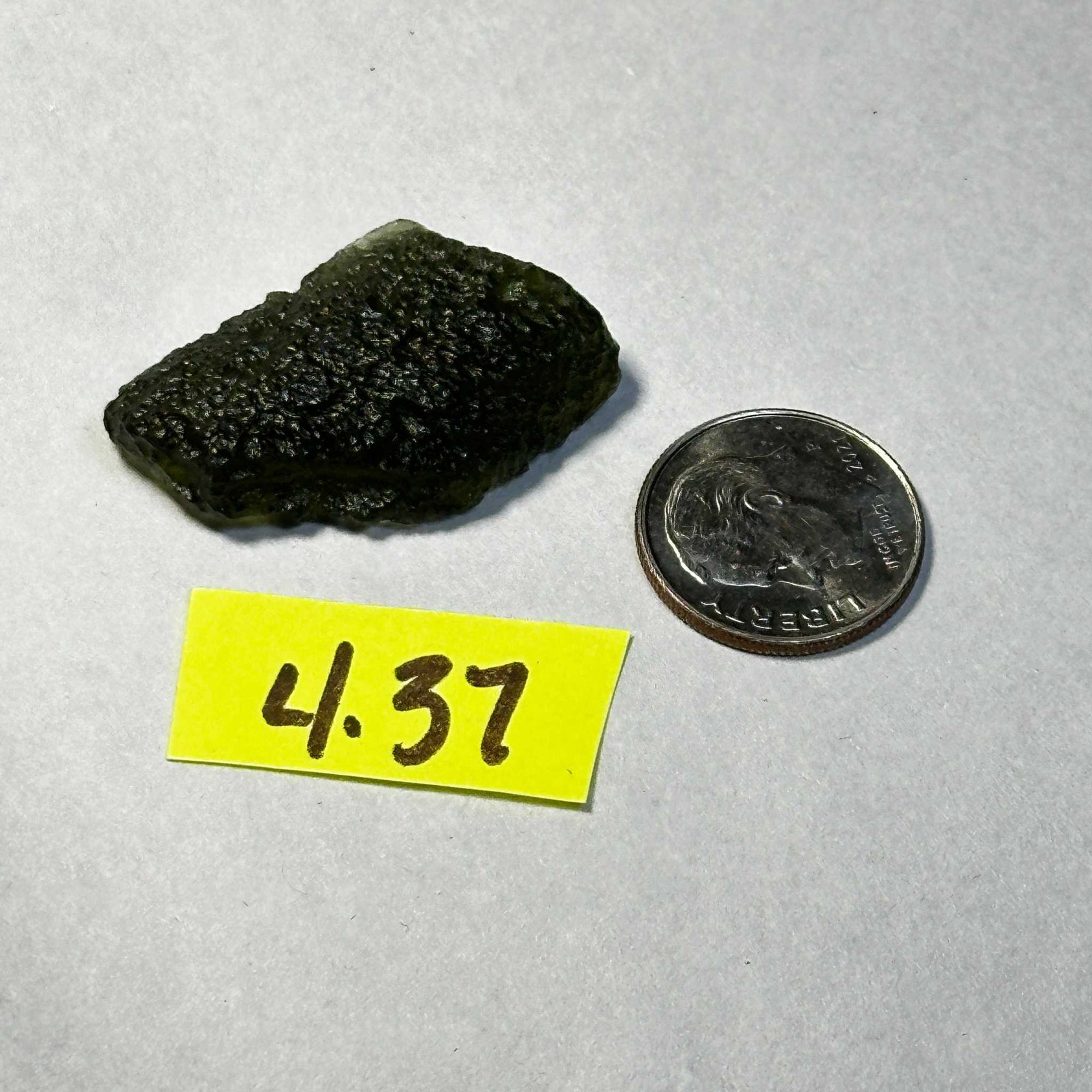 Moldavite 4.37 grams