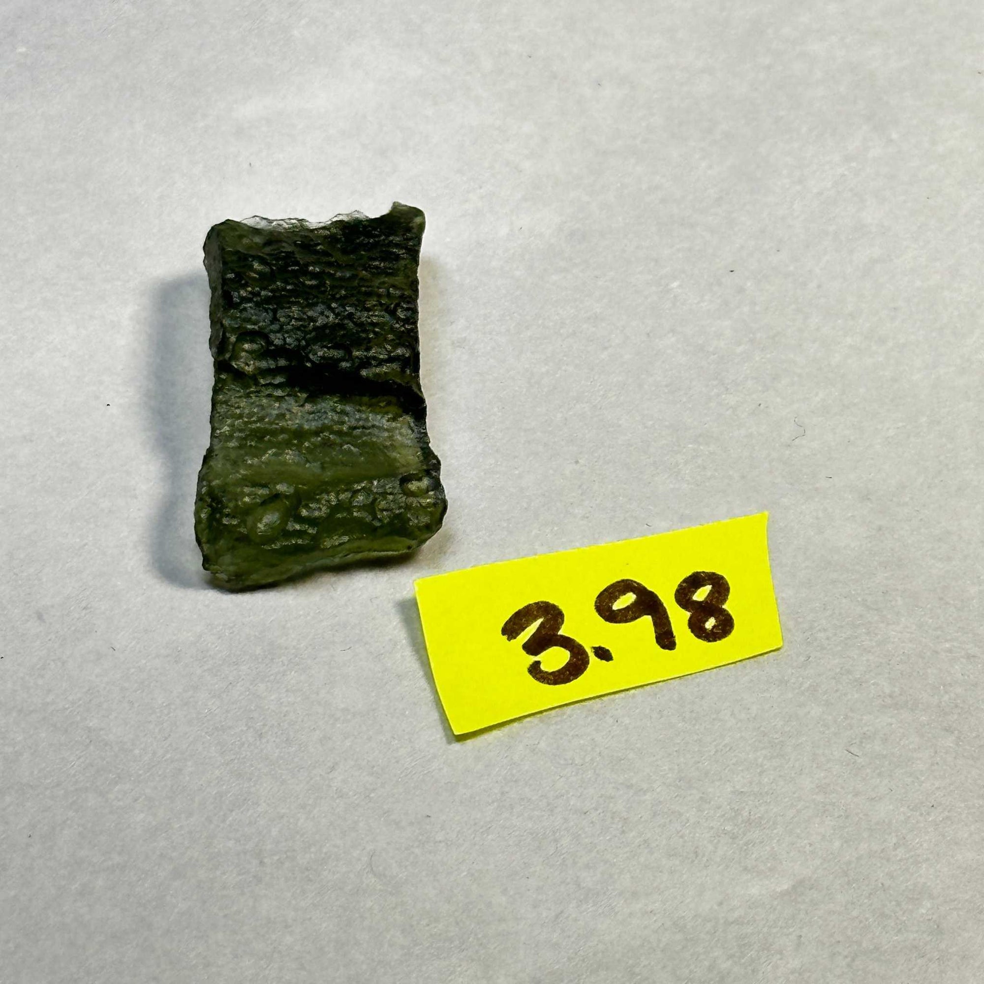 Moldavite 3.98 grams