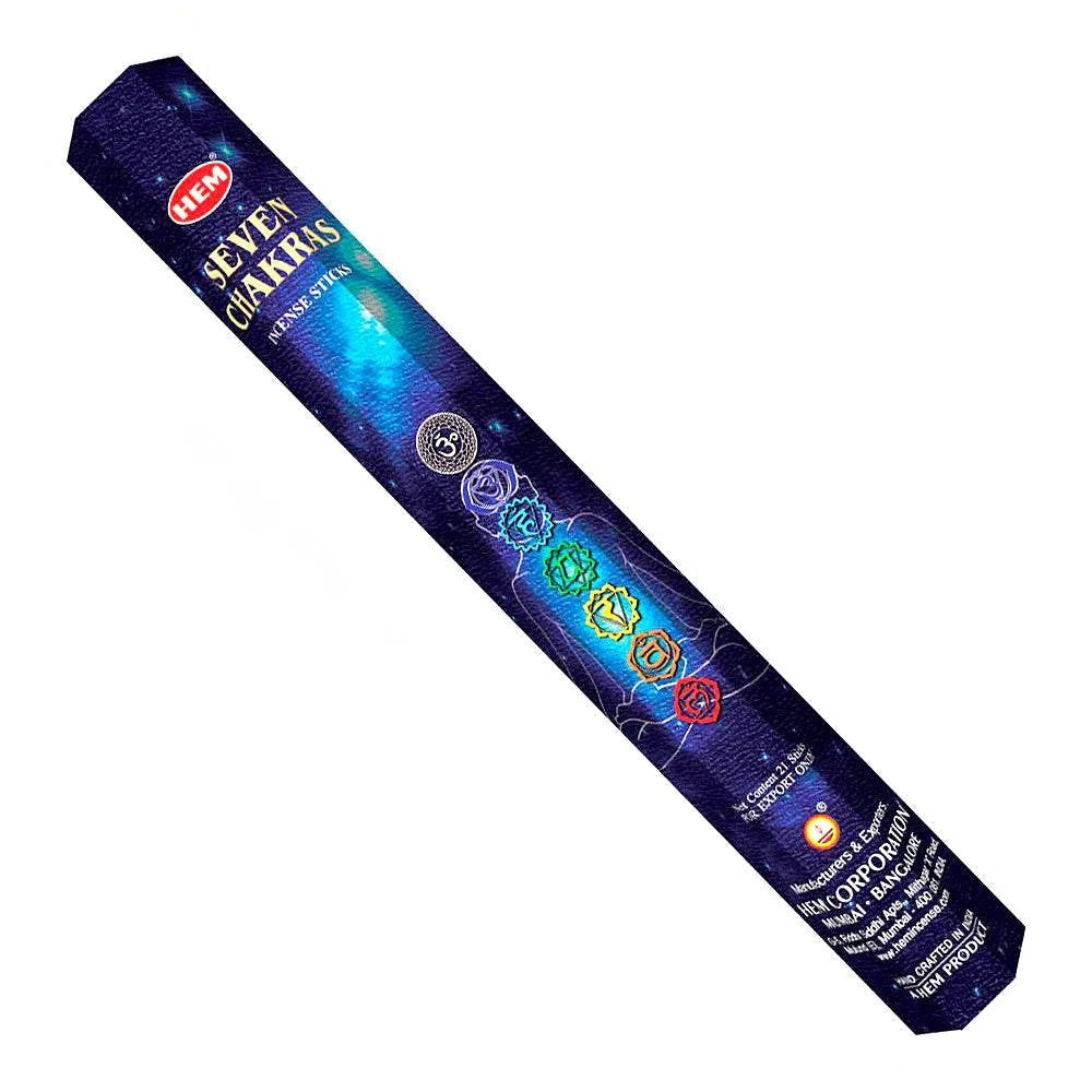 Incense Stick - Seven Chakra - 20Ct