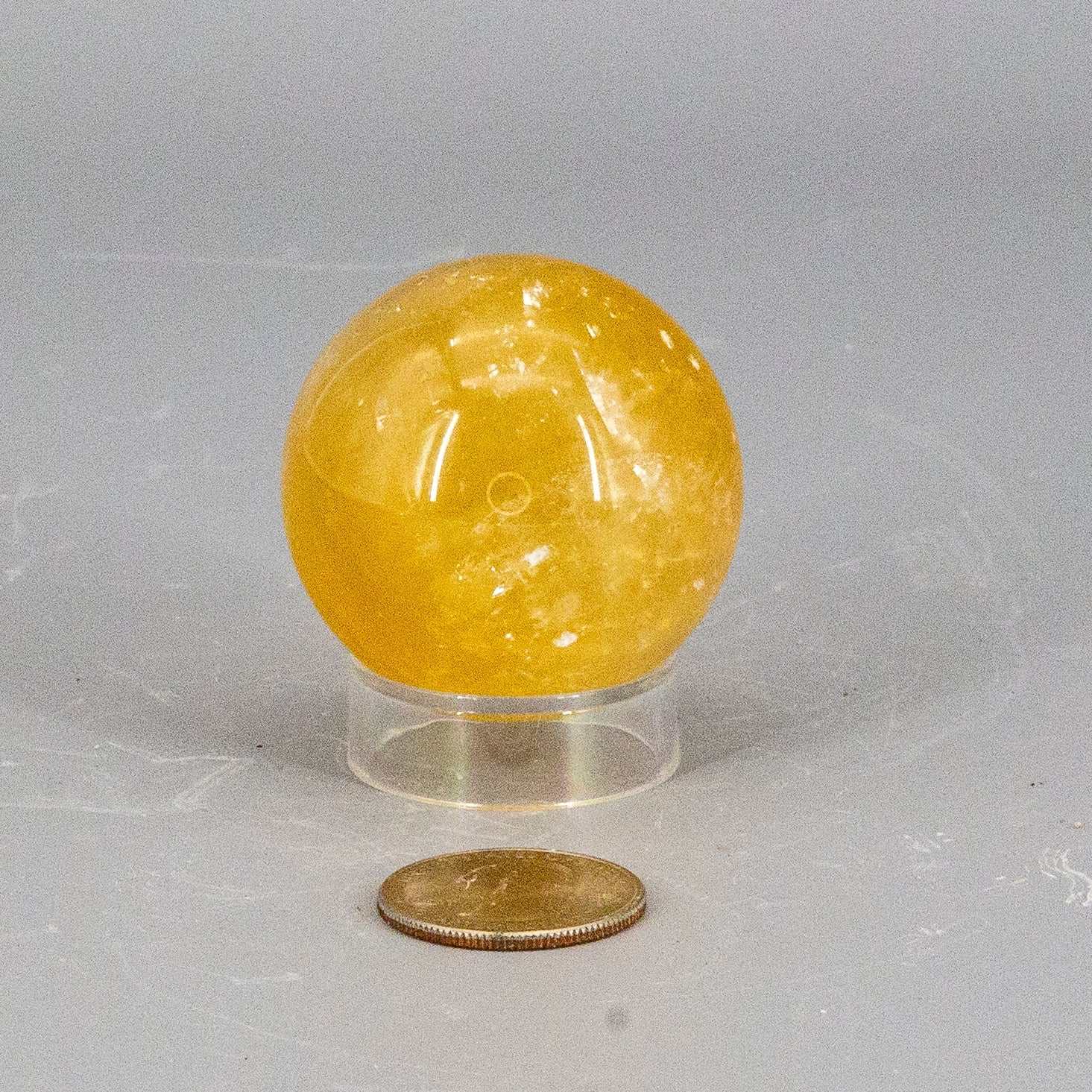 Honey Calcite Sphere 45mm