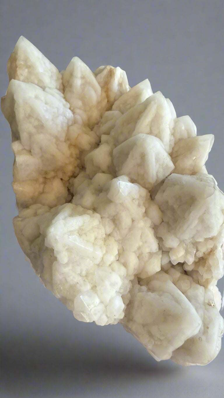 6.6lb Pineapple Candle Quartz specimen with multiple crystal points resembling pineapple skin and wax drippings