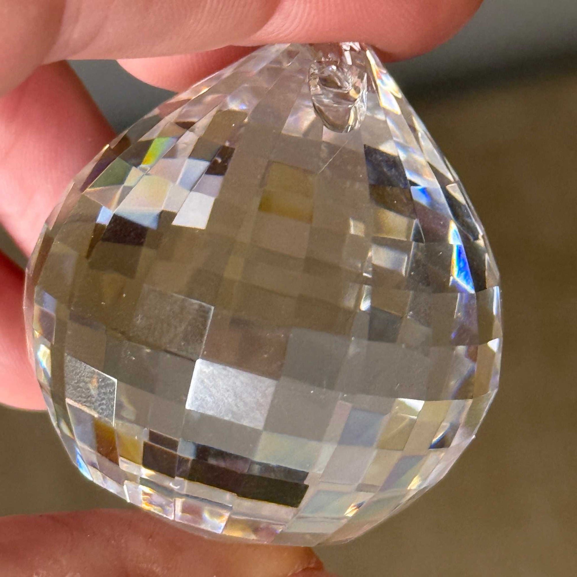 Faceted Egyptian Crystal Disco Ball 40mm - Sun Catcher