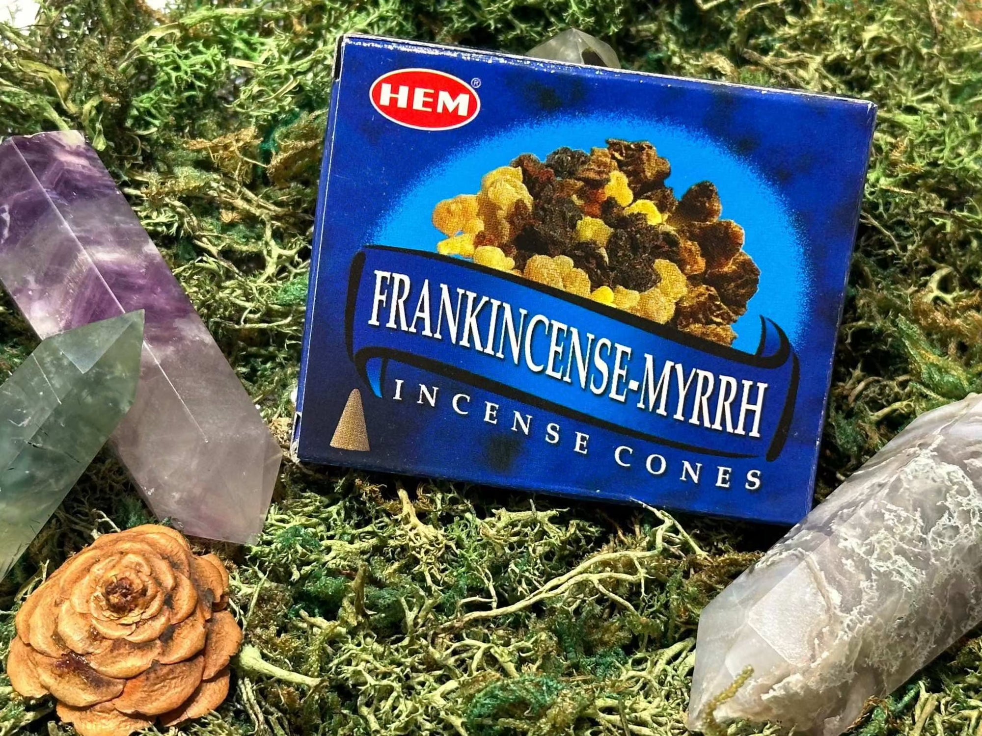 Incense Cones - Frankincense MyrrhIncense ConesIncense Cones - Frankincense Myrrh