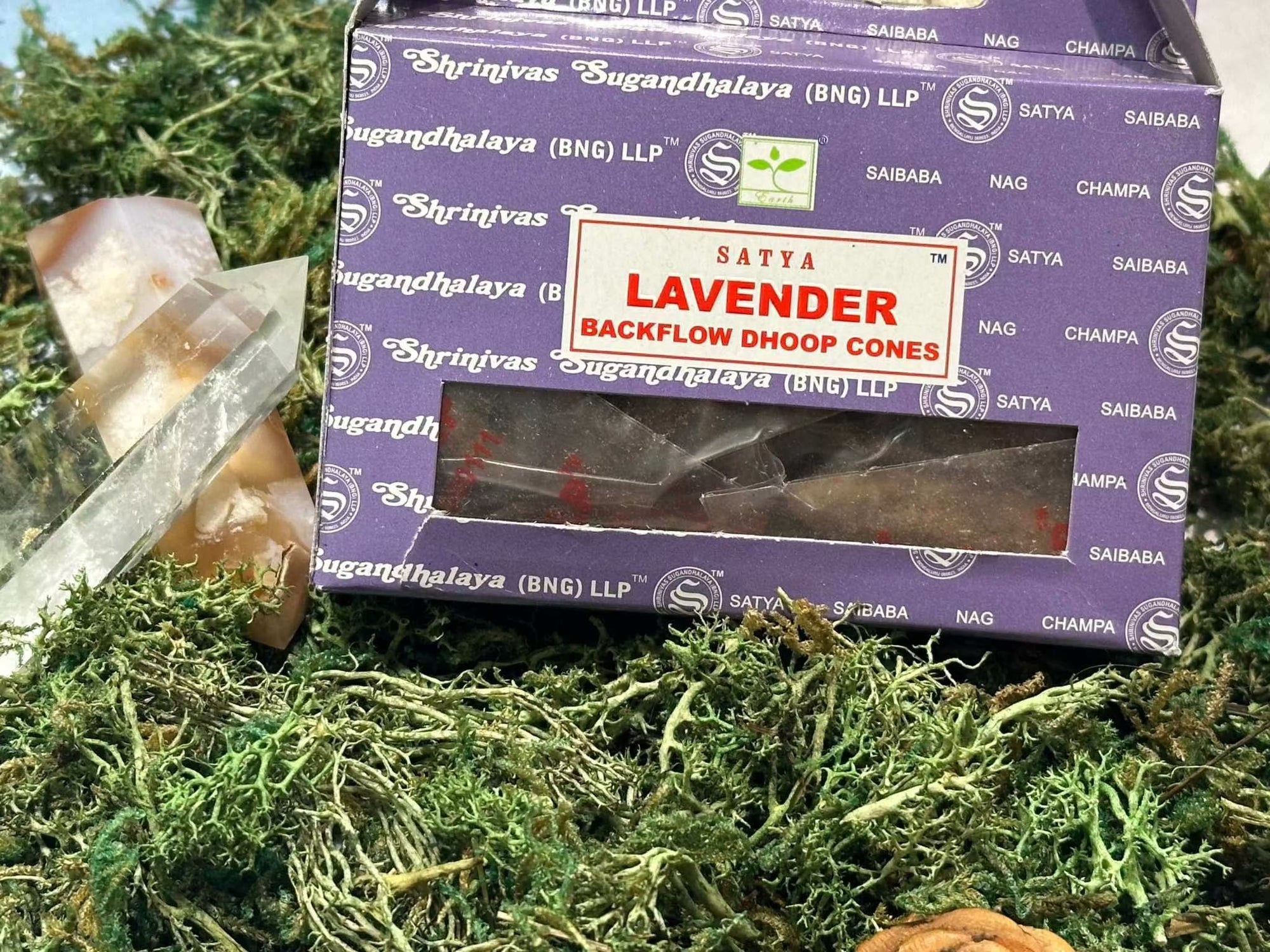 Back Flow Incense Cones - SatyaIncense ConesBack Flow Incense Cones - Satya
