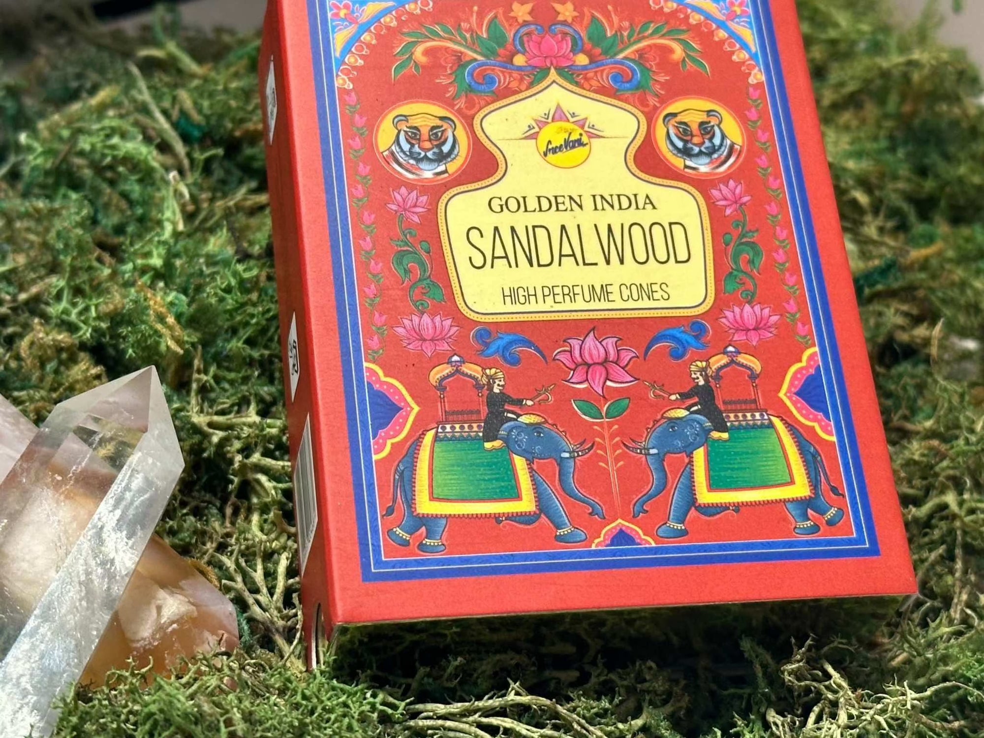 Golden India Backflow ConesIncense ConesGolden India Backflow Cones