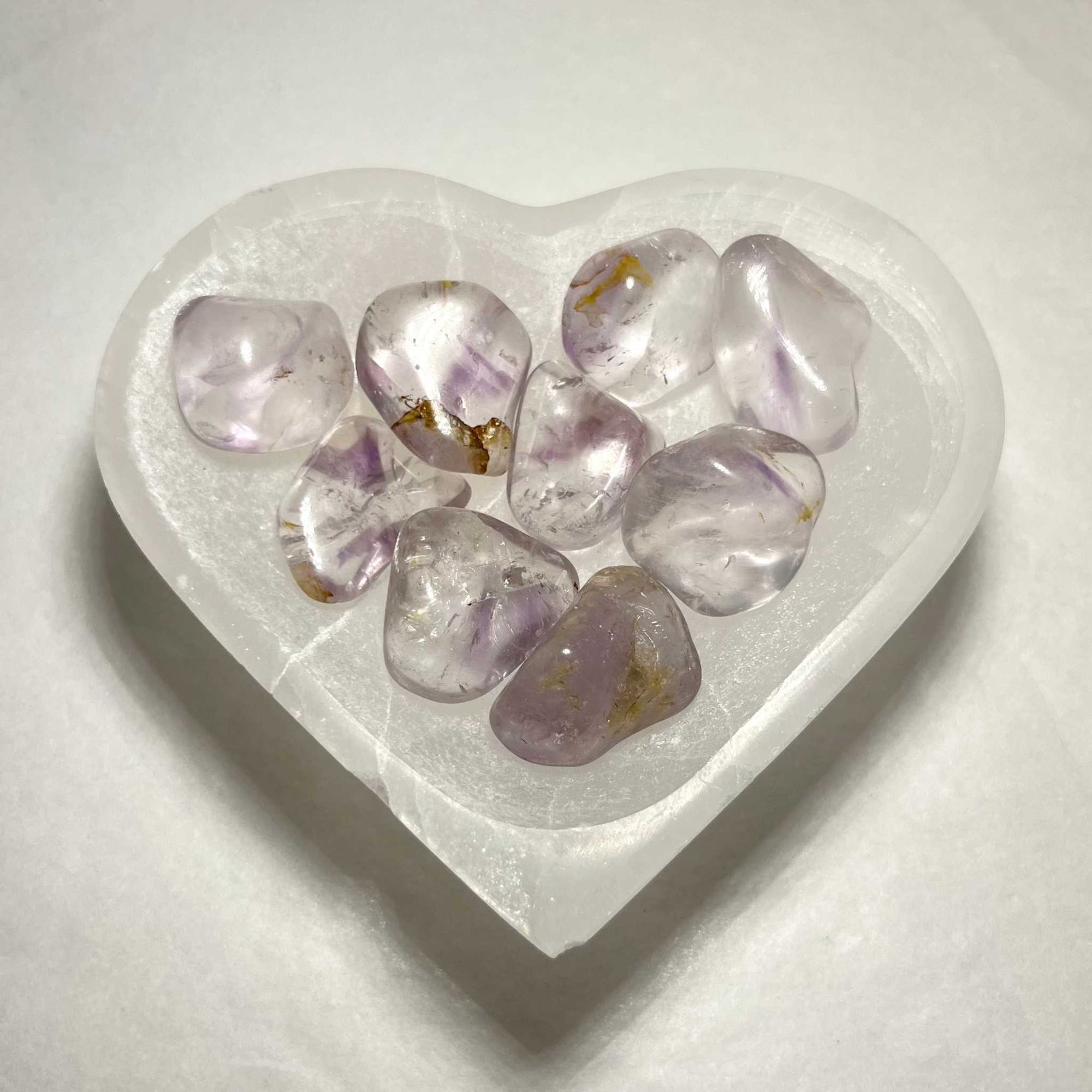 Phantom Amethyst Tumbled Stone