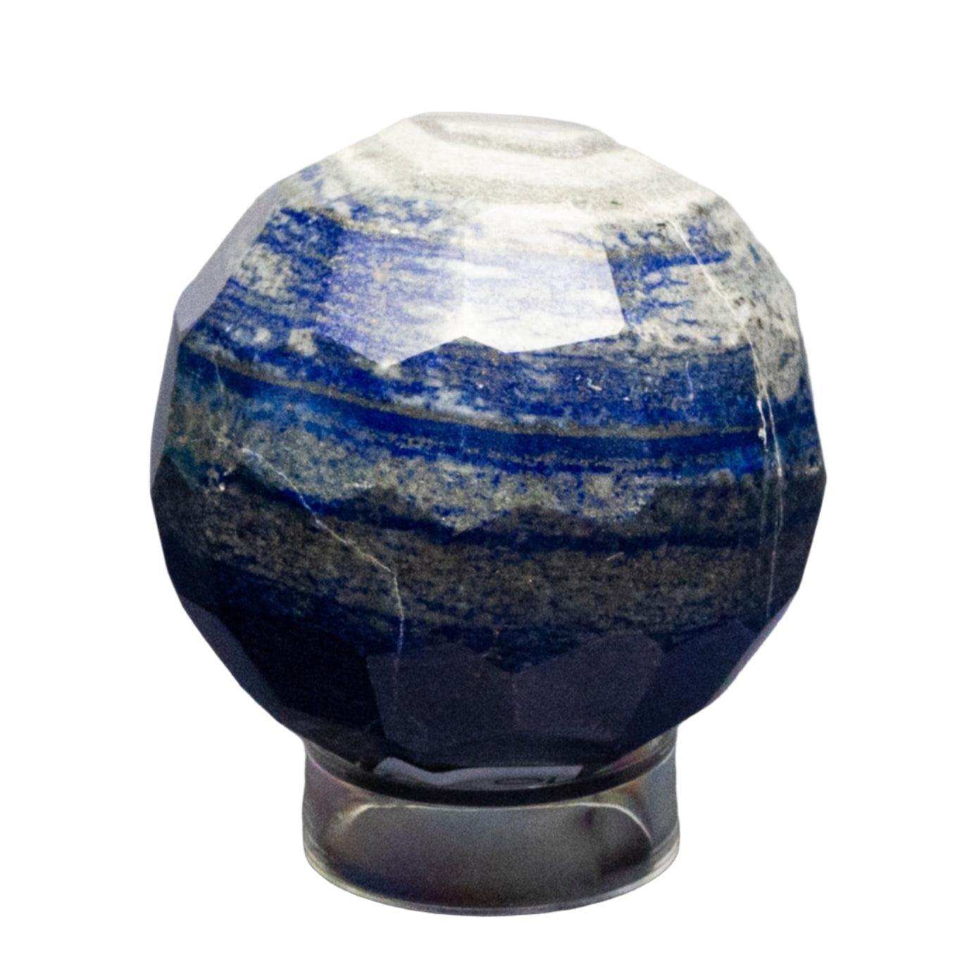 Lapis Lazuli Faceted Sphere 59mm