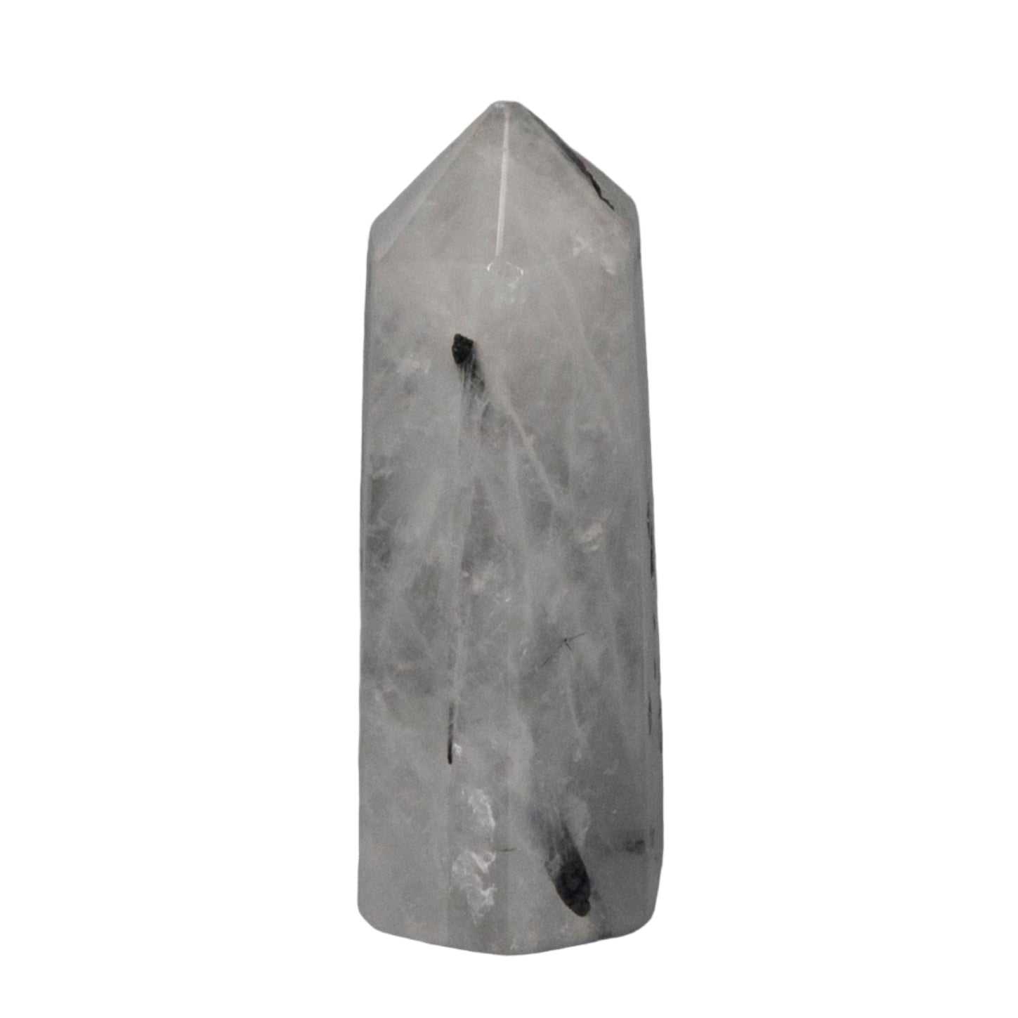 Quartz with Black Tourmaline Tower