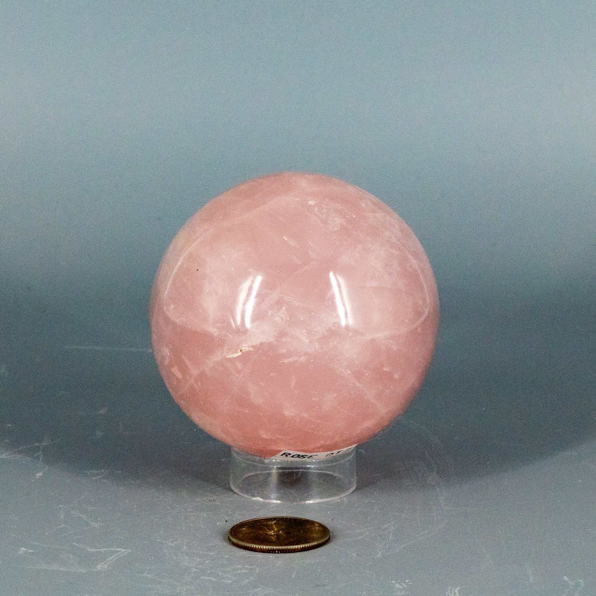 Rose Quartz Sphere 71mm