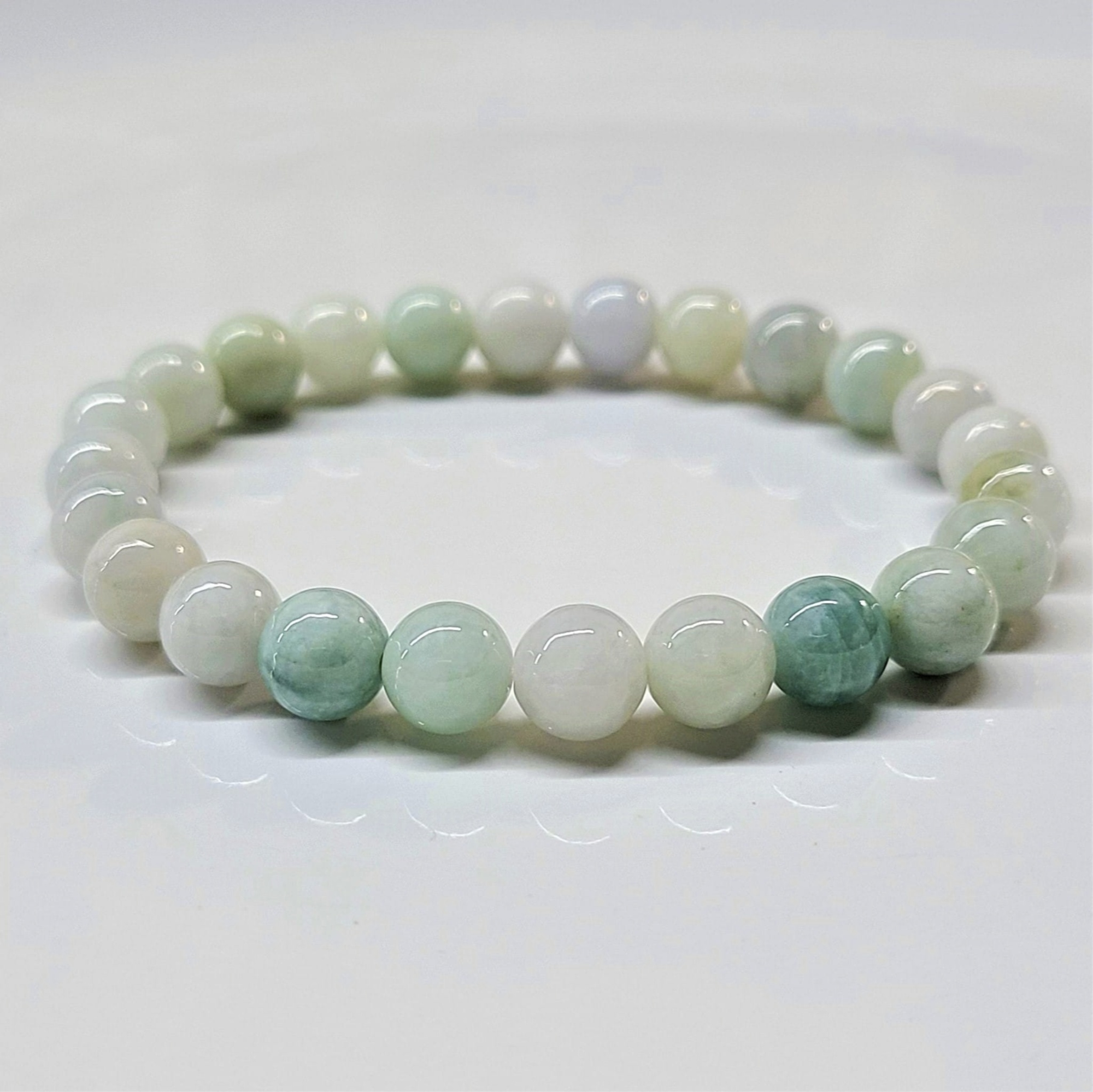 Jadeite Jade Stackable Bracelet