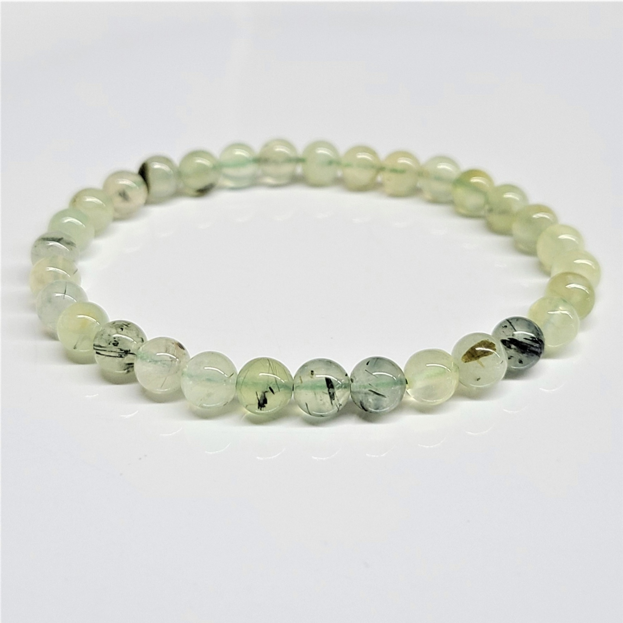 Prehnite Stackable Bracelet