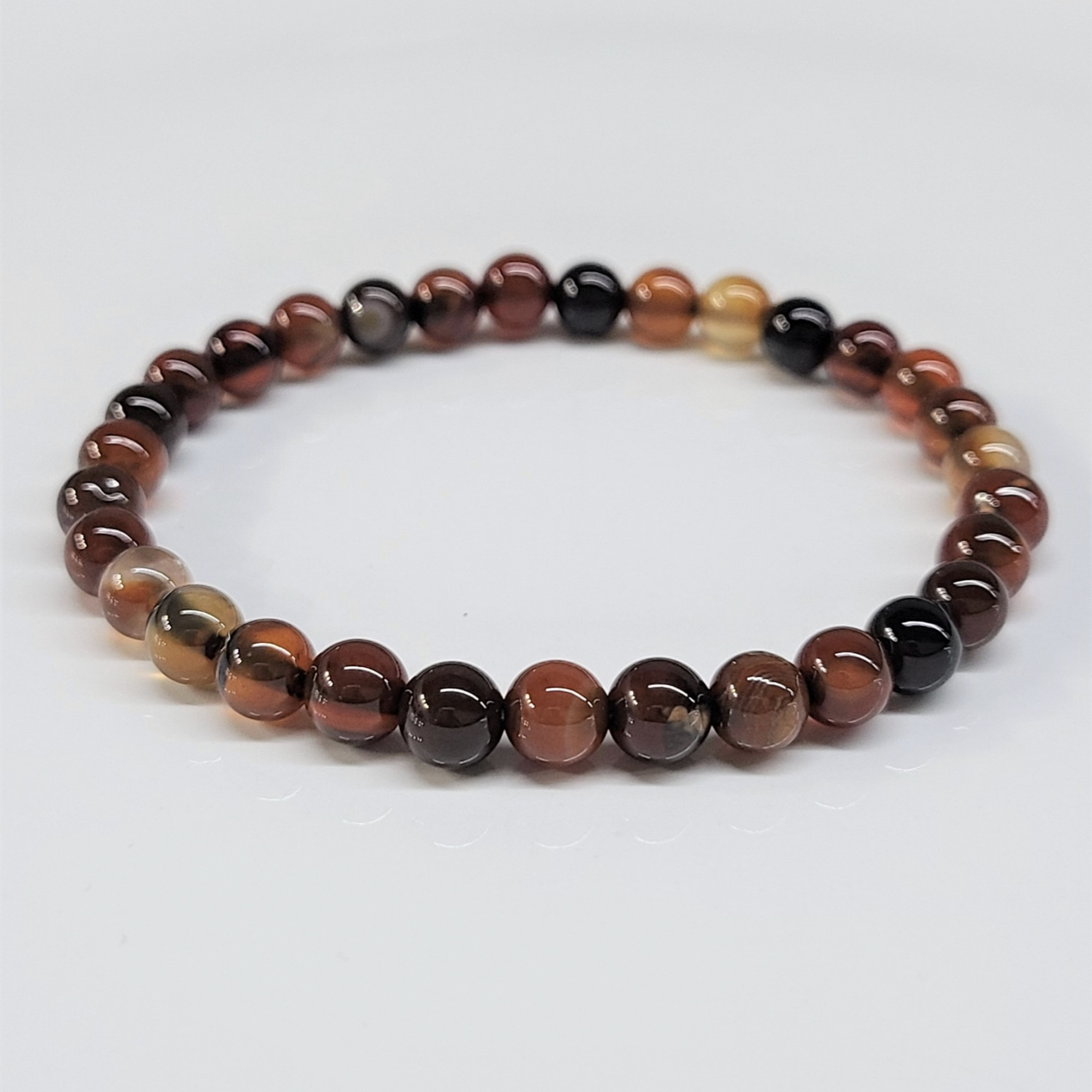 Red Agate Stackable Bracelet