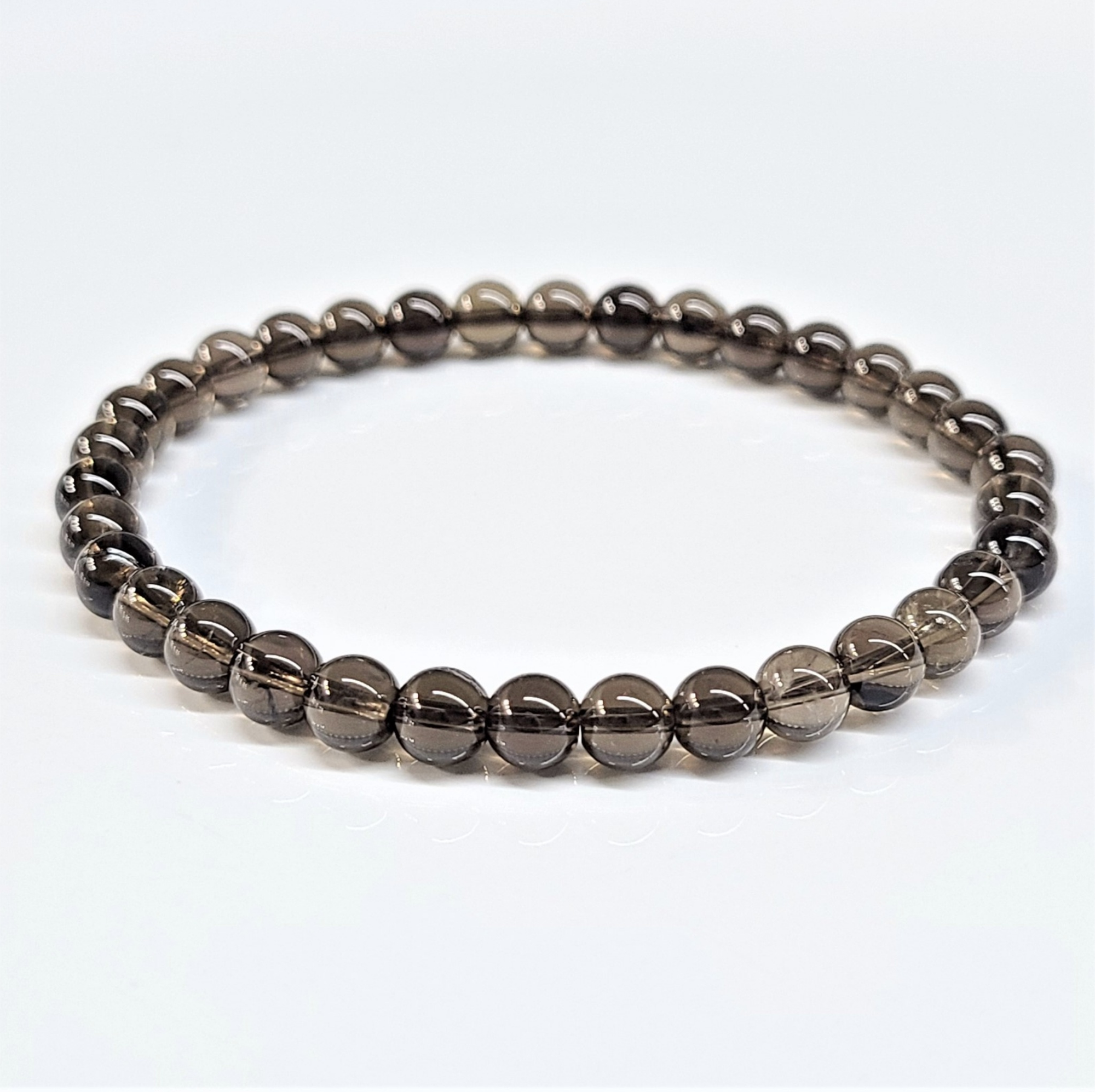 Smokey Quartz Stackable Bracelet