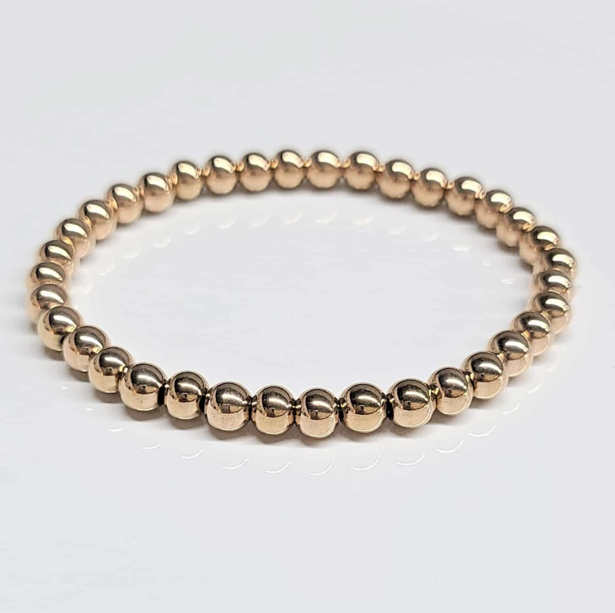 Stainless Steel Round Bead Bracelet "Pop" - Fun Accent