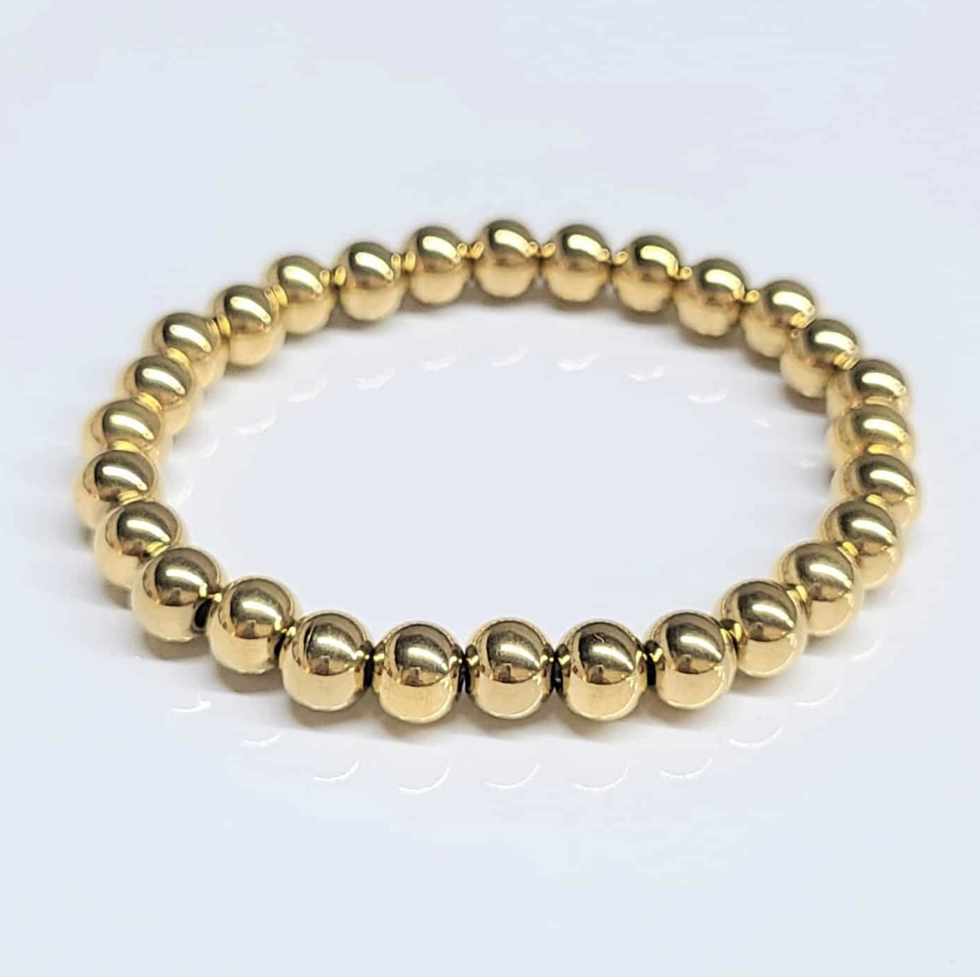 Stainless Steel Round Bead Bracelet "Pop" - Fun Accent