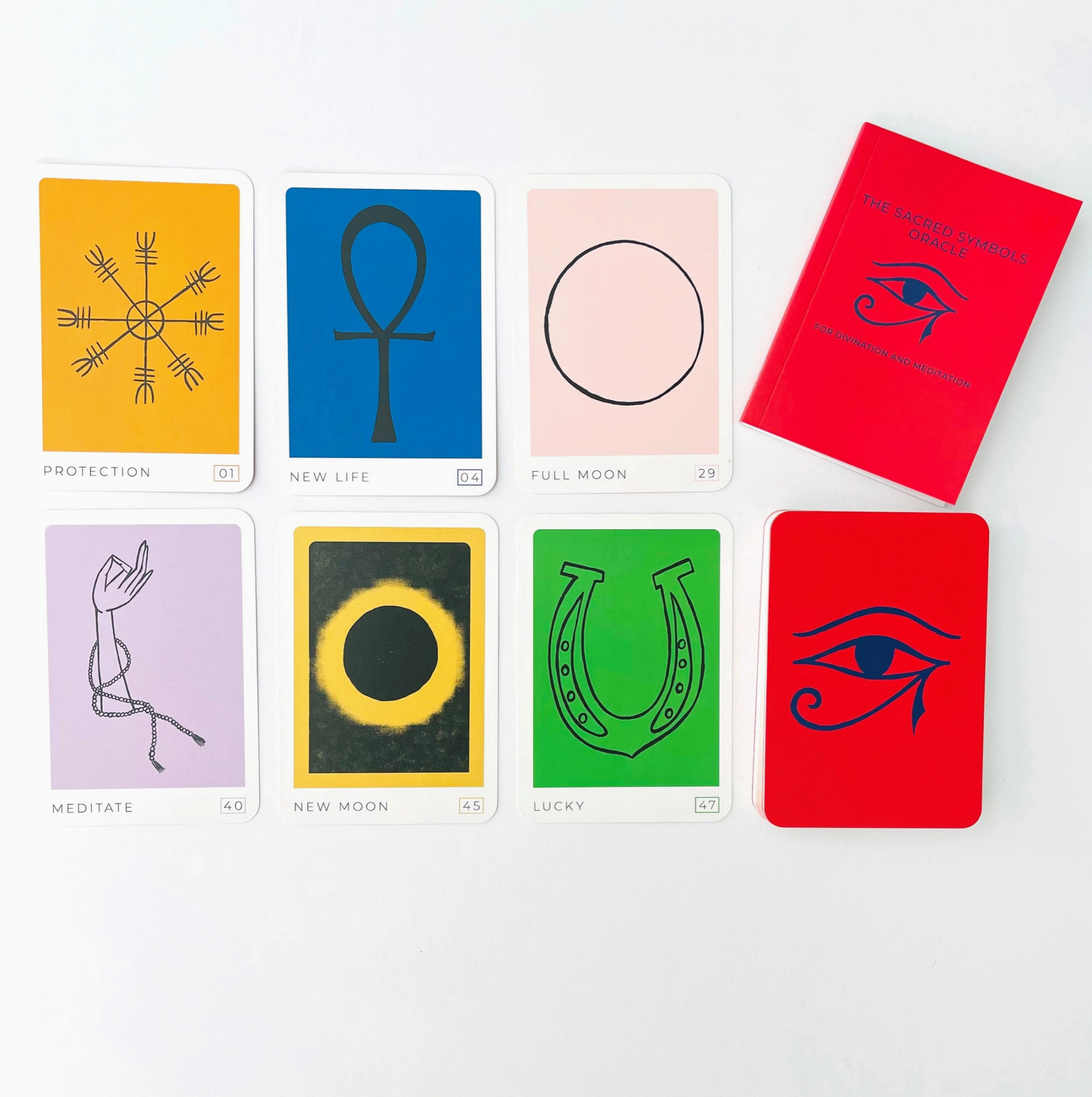 Sacred Symbols Oracle Deck By Marcella Kroll