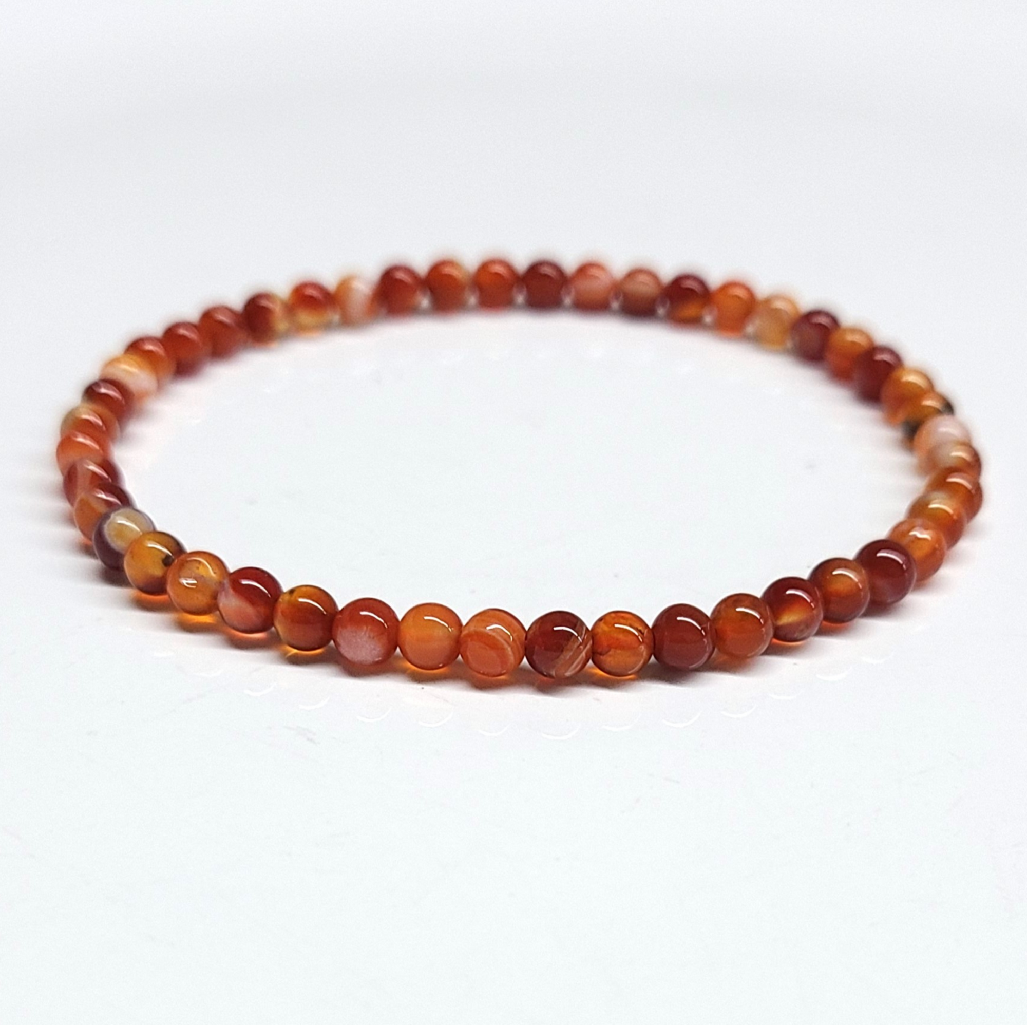 Carnelian Bracelet 4mm