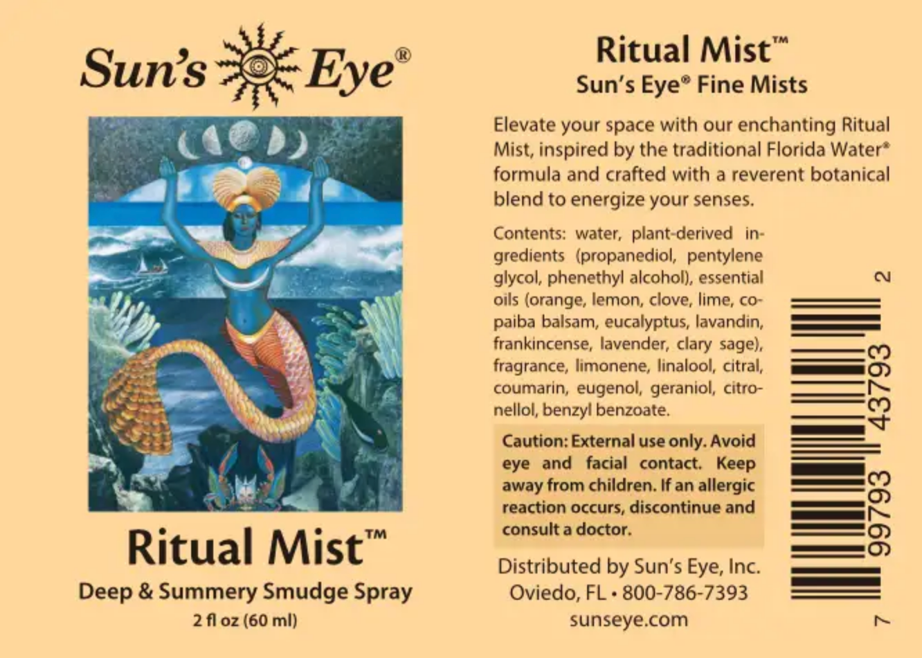 Ritual Mist Spray 2 oz