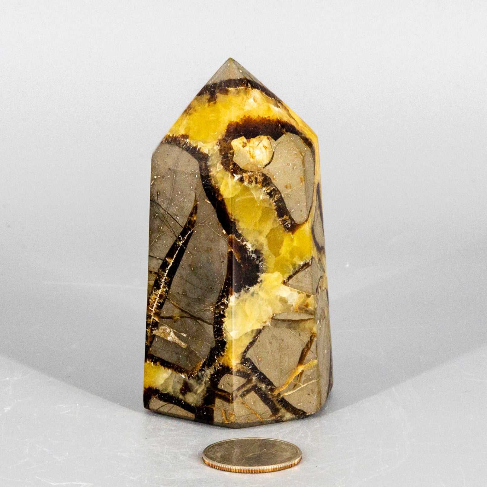 Septarian Stone Obelisk Tower