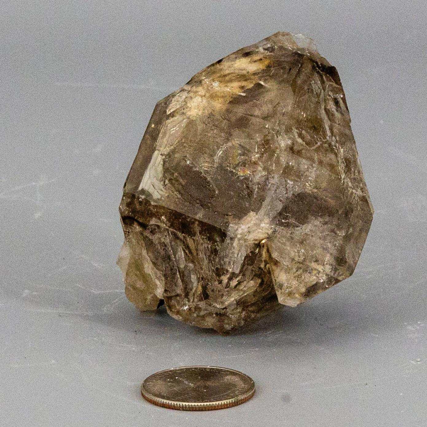 Smoky Skeletal Elestial Herkimer Diamond Point