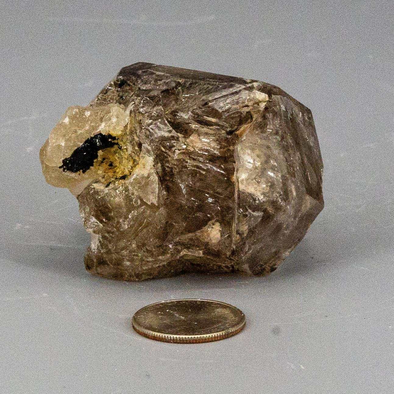 Smoky Skeletal Elestial Herkimer Diamond Point