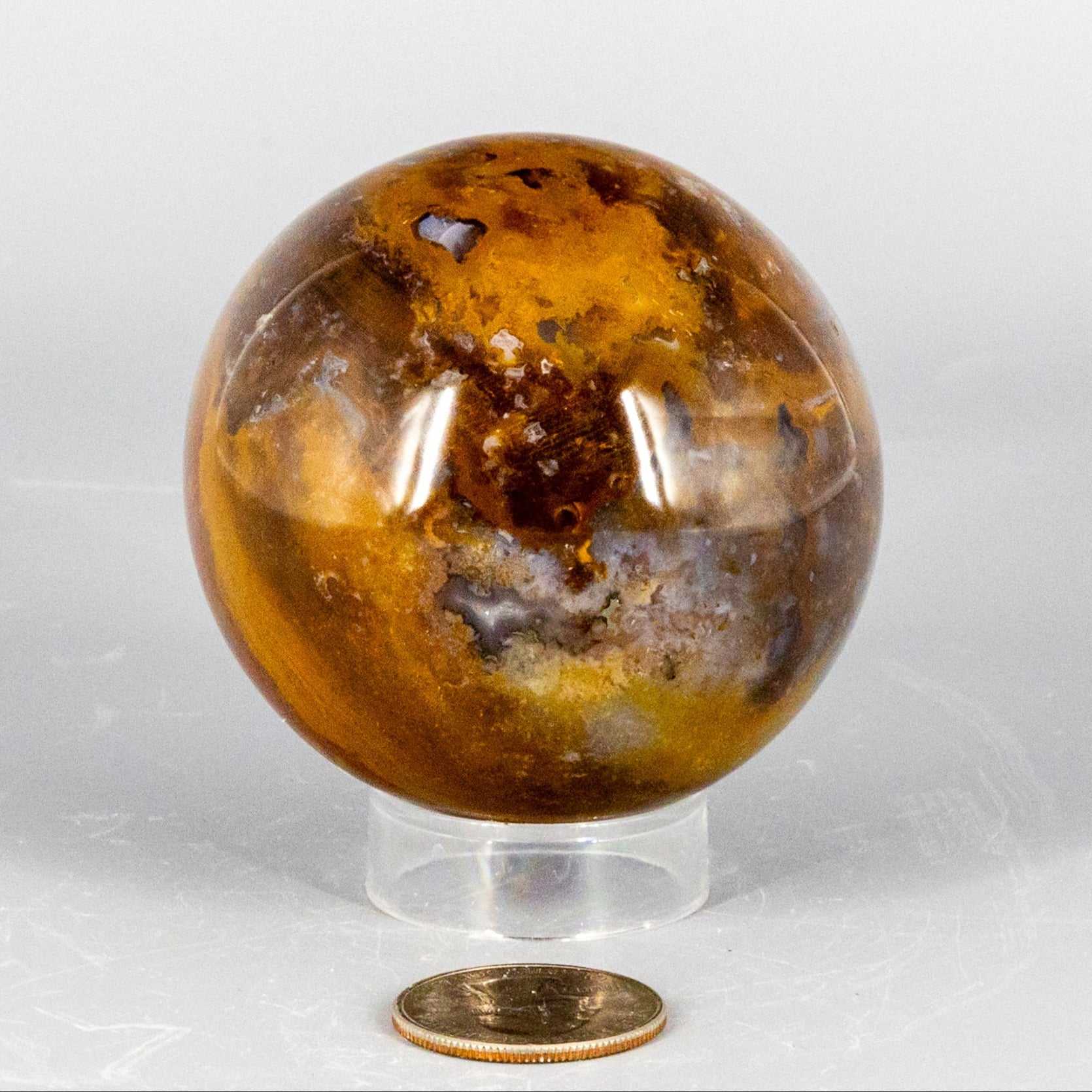 Yellow Jasper Sphere 55mm