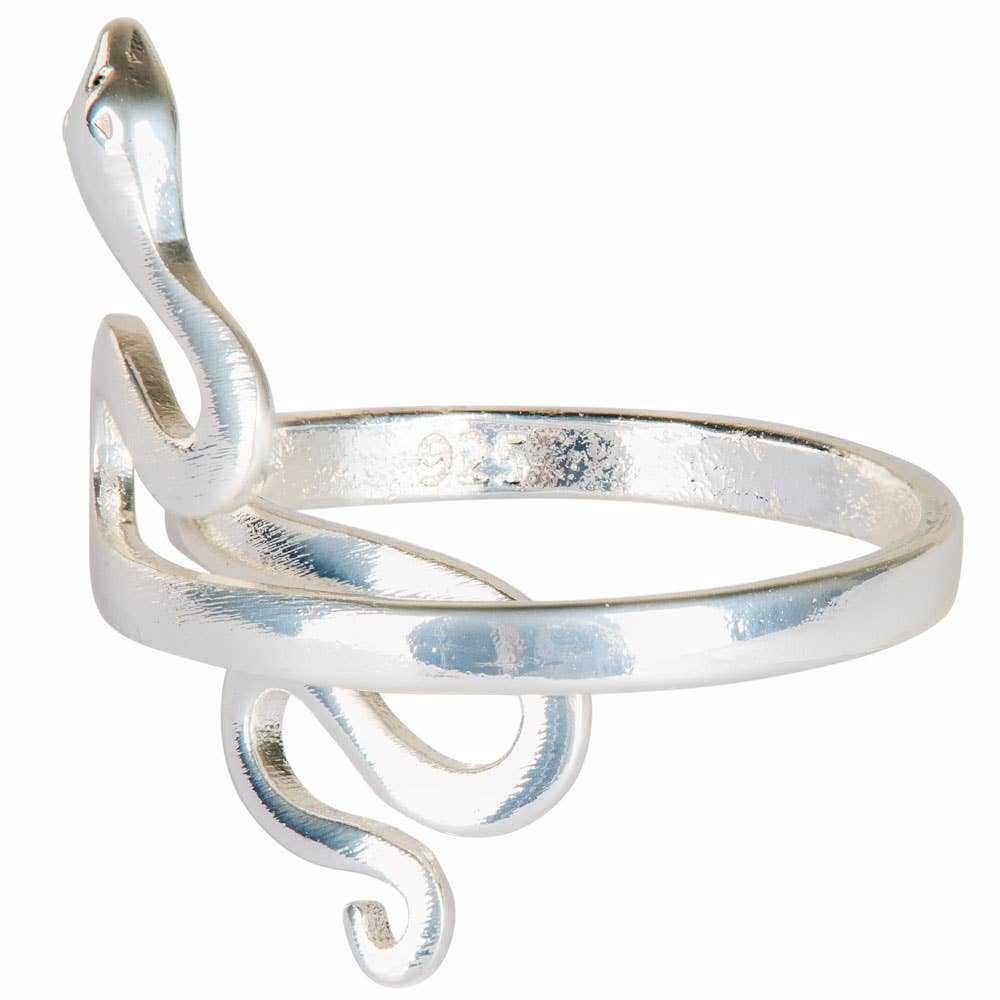 Adjustable Snake Ring - Sacred Crystals Rings