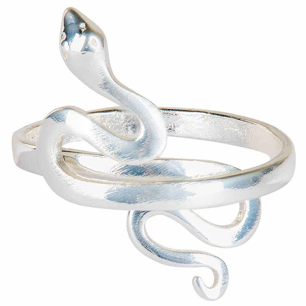 Adjustable Snake Ring - Sacred Crystals Rings