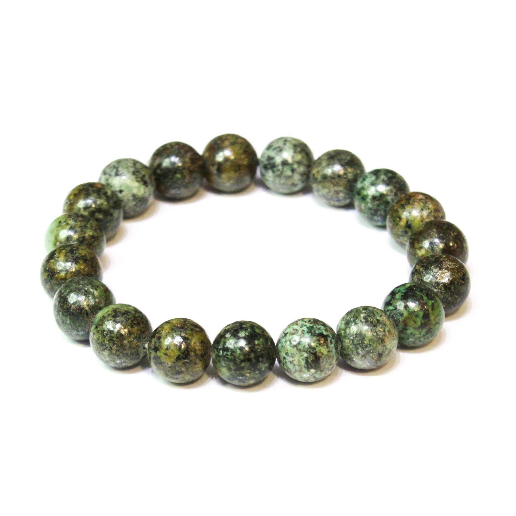 African Turquoise Stackable Bracelet - Sacred Crystals Bracelets