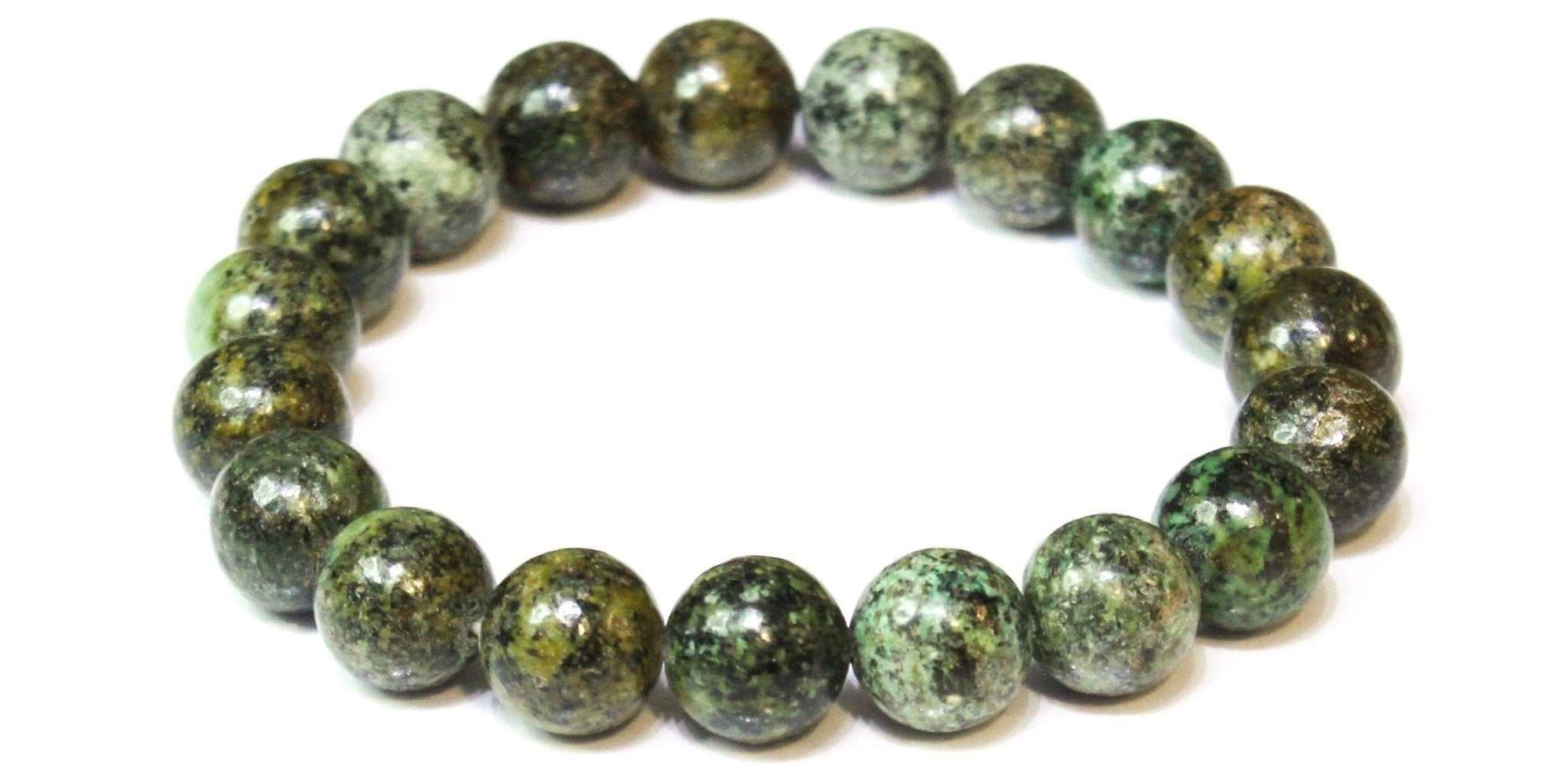 African Turquoise Stackable Bracelet - Sacred Crystals Bracelets