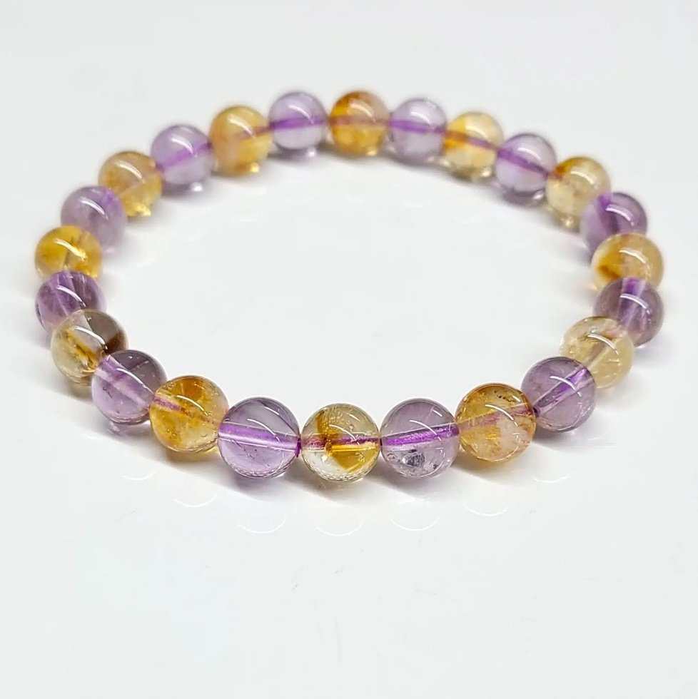 Amethyst/ Citrine Stackable Bracelet - Sacred Crystals Bracelets