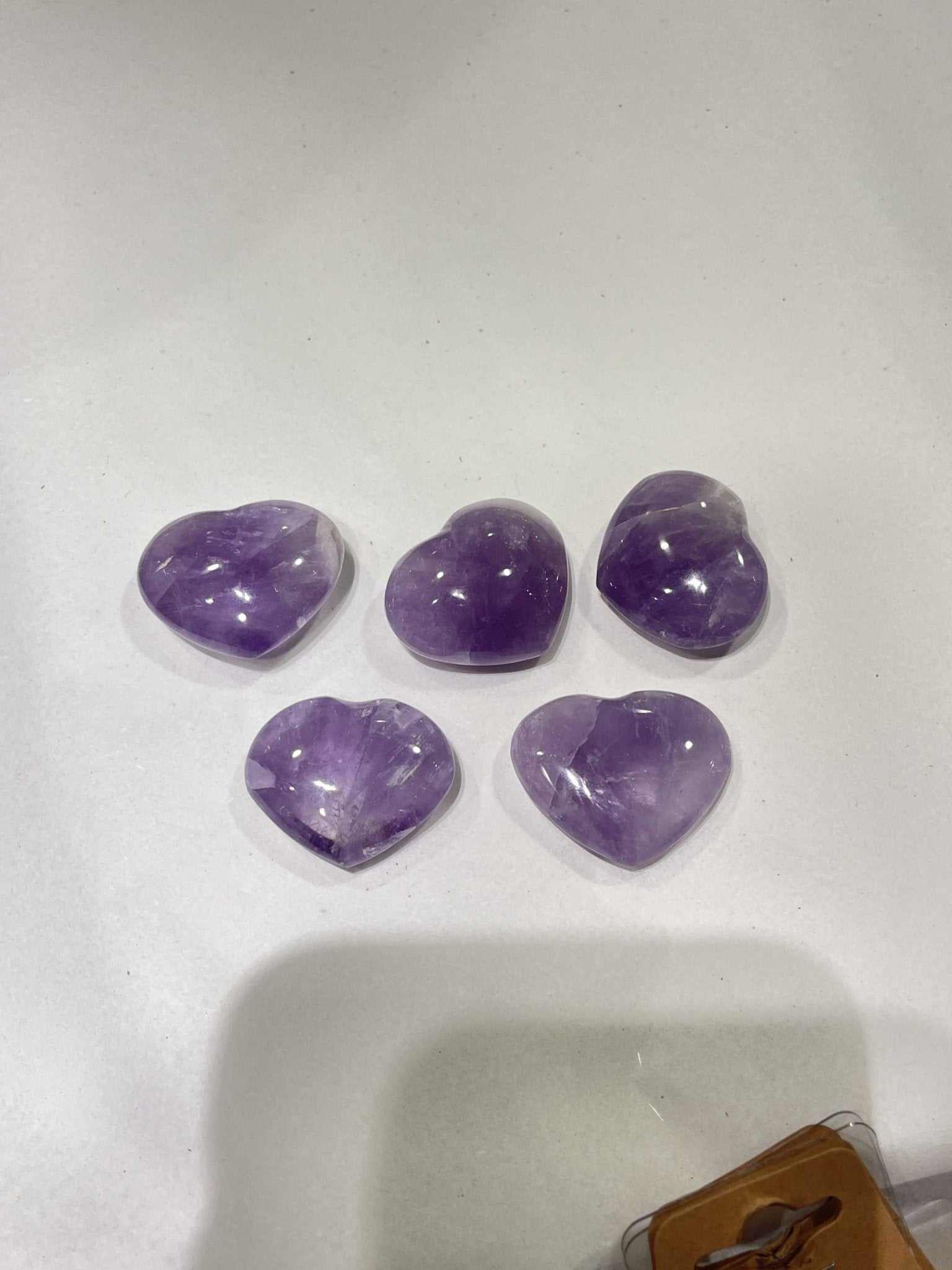 Amethyst Pocket Heart - Sacred Crystals Hearts
