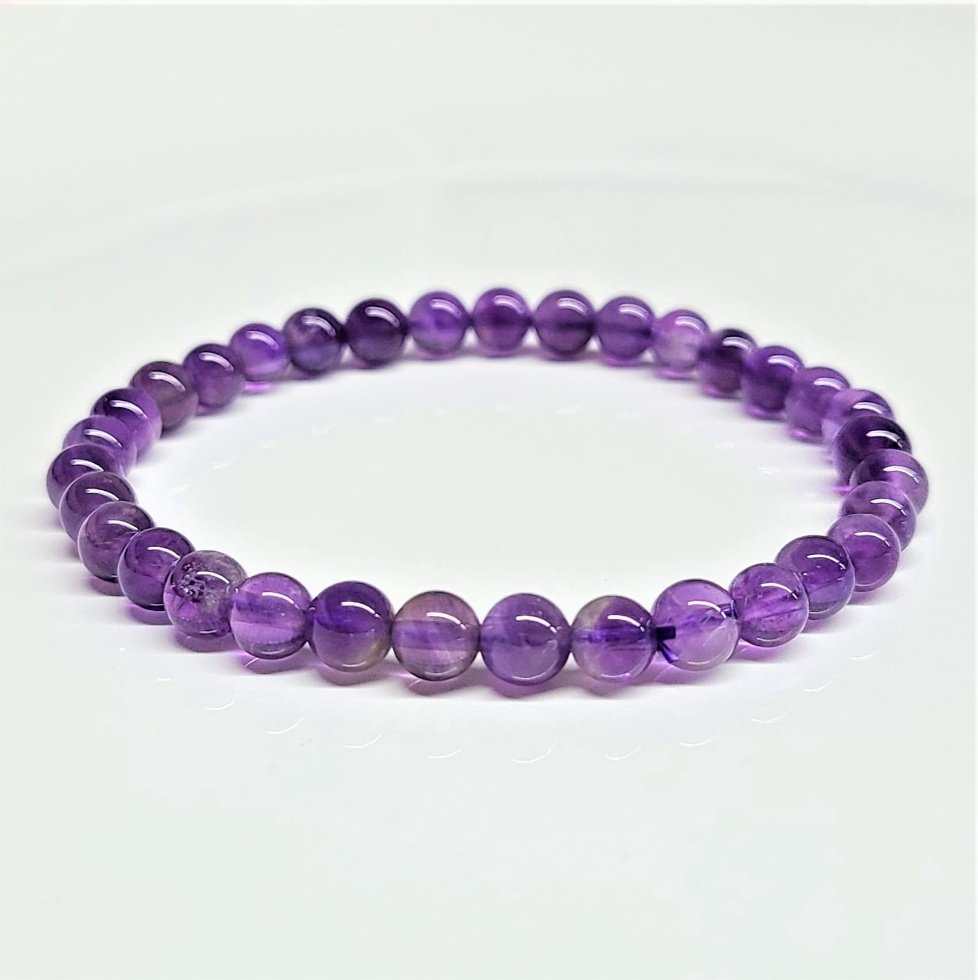 Amethyst Stackable Bracelet - Sacred Crystals Bracelets